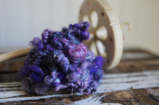 SPINDLING Method 10 - Spinning a Coiled Texture as a Single