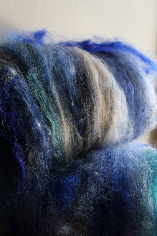 Intro to SPINDLING: How to Drop Spindle an Art Batt