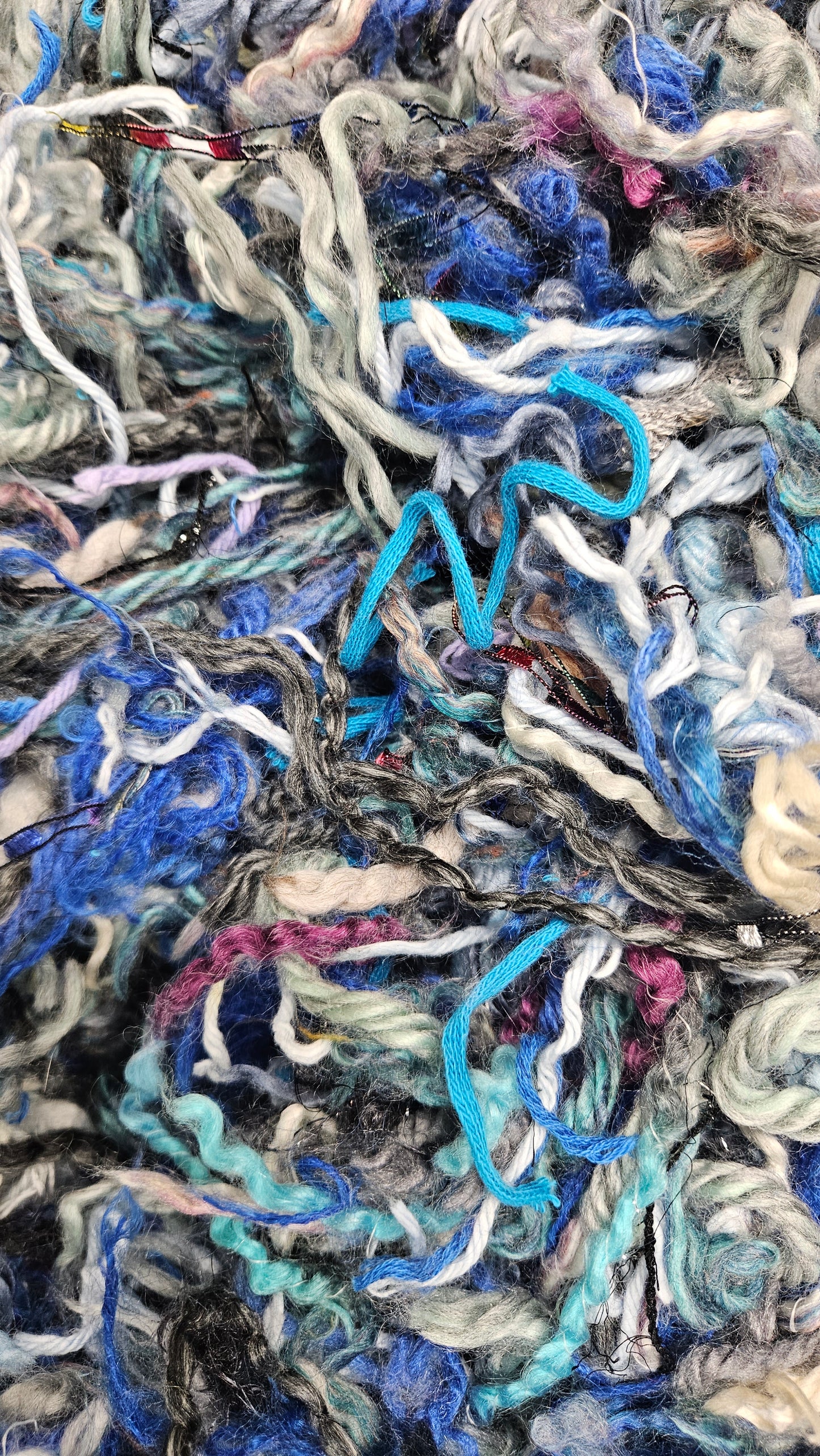 CINDERELLA - Rescued Fiber Thread Texture Blend 2 oz