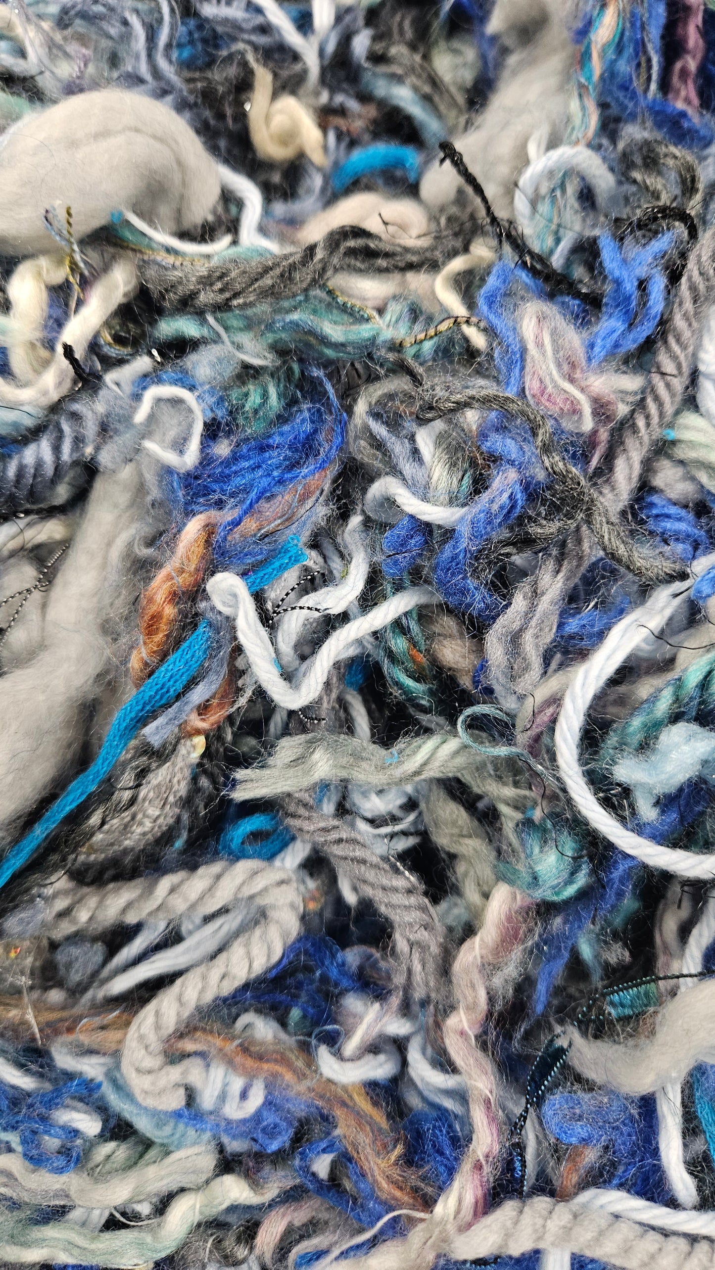 CINDERELLA - Rescued Fiber Thread Texture Blend 2 oz