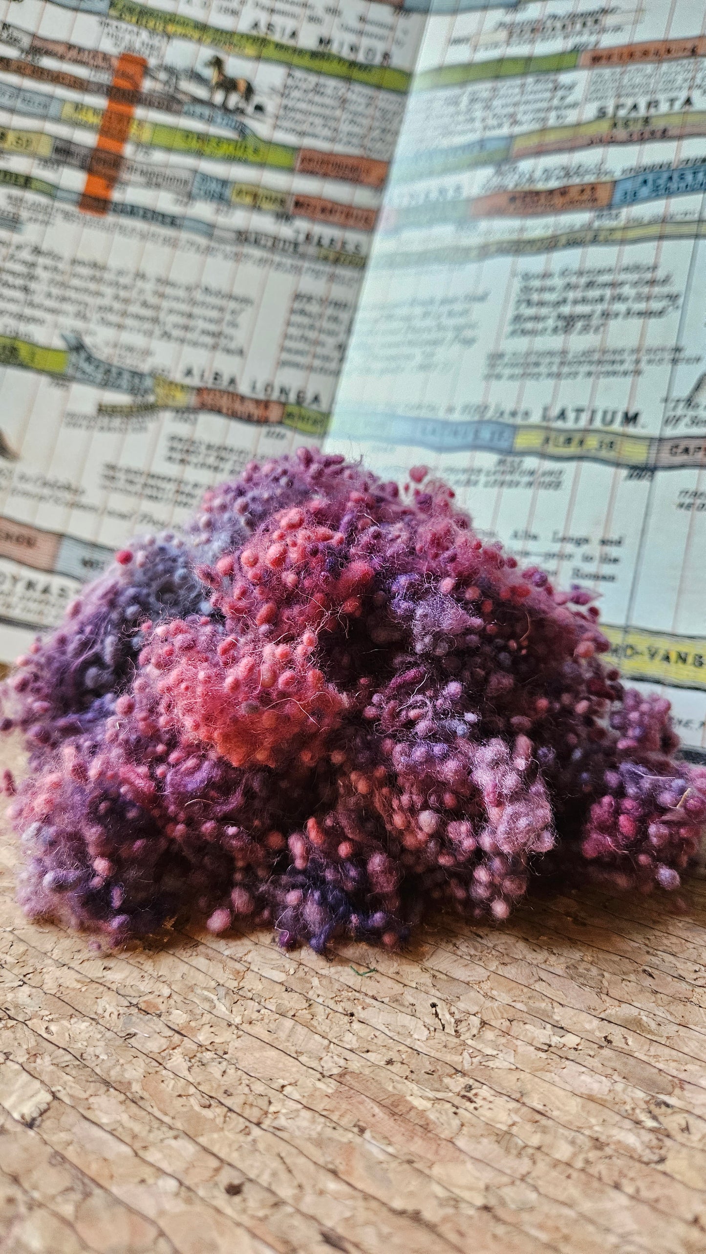 ALEXANDRIA Dyed Fine Wool Nepps - 1 ounce