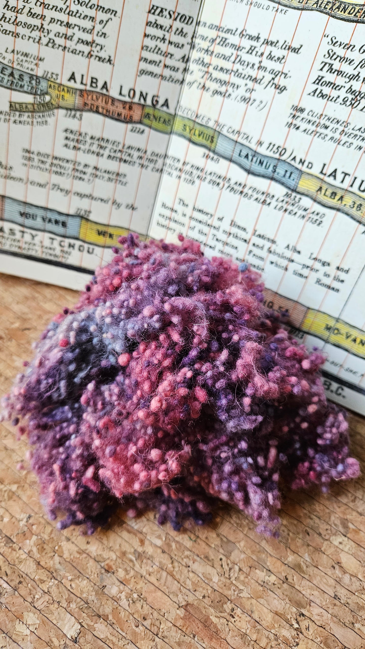 ALEXANDRIA Dyed Fine Wool Nepps - 1 ounce