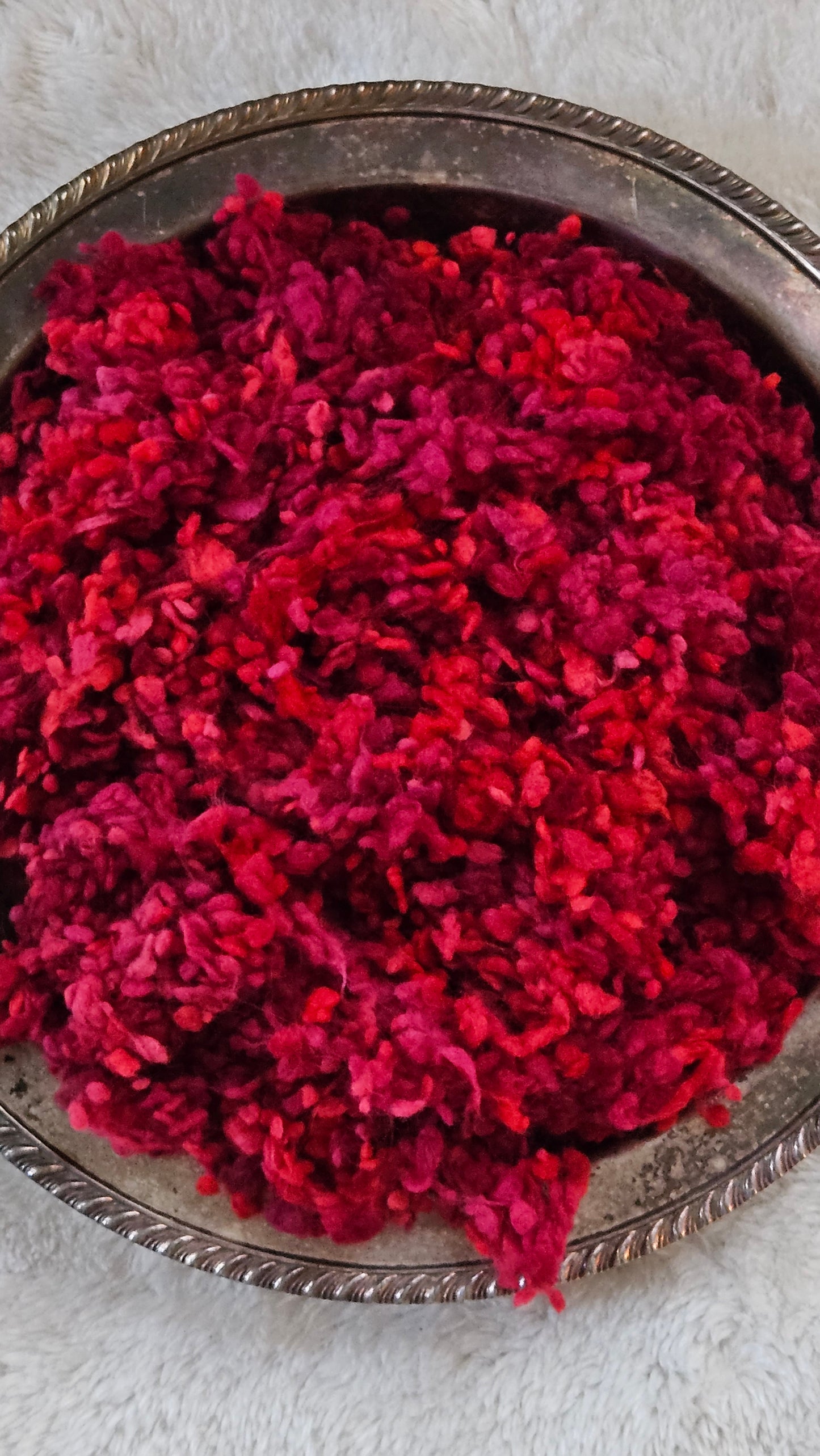 CHRYSANTHEMUM Dyed Cotton Nepps - 1 ounce