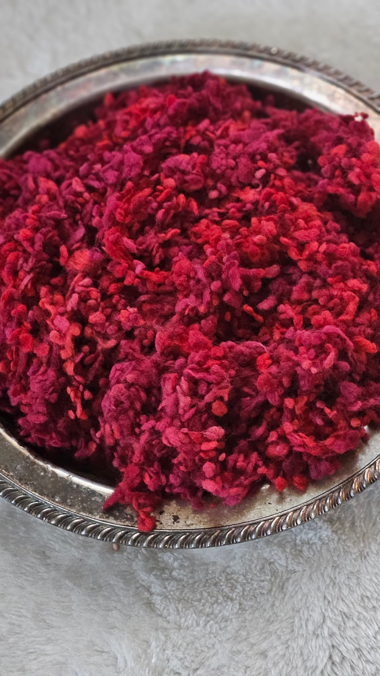 CHRYSANTHEMUM Dyed Cotton Nepps - 1 ounce