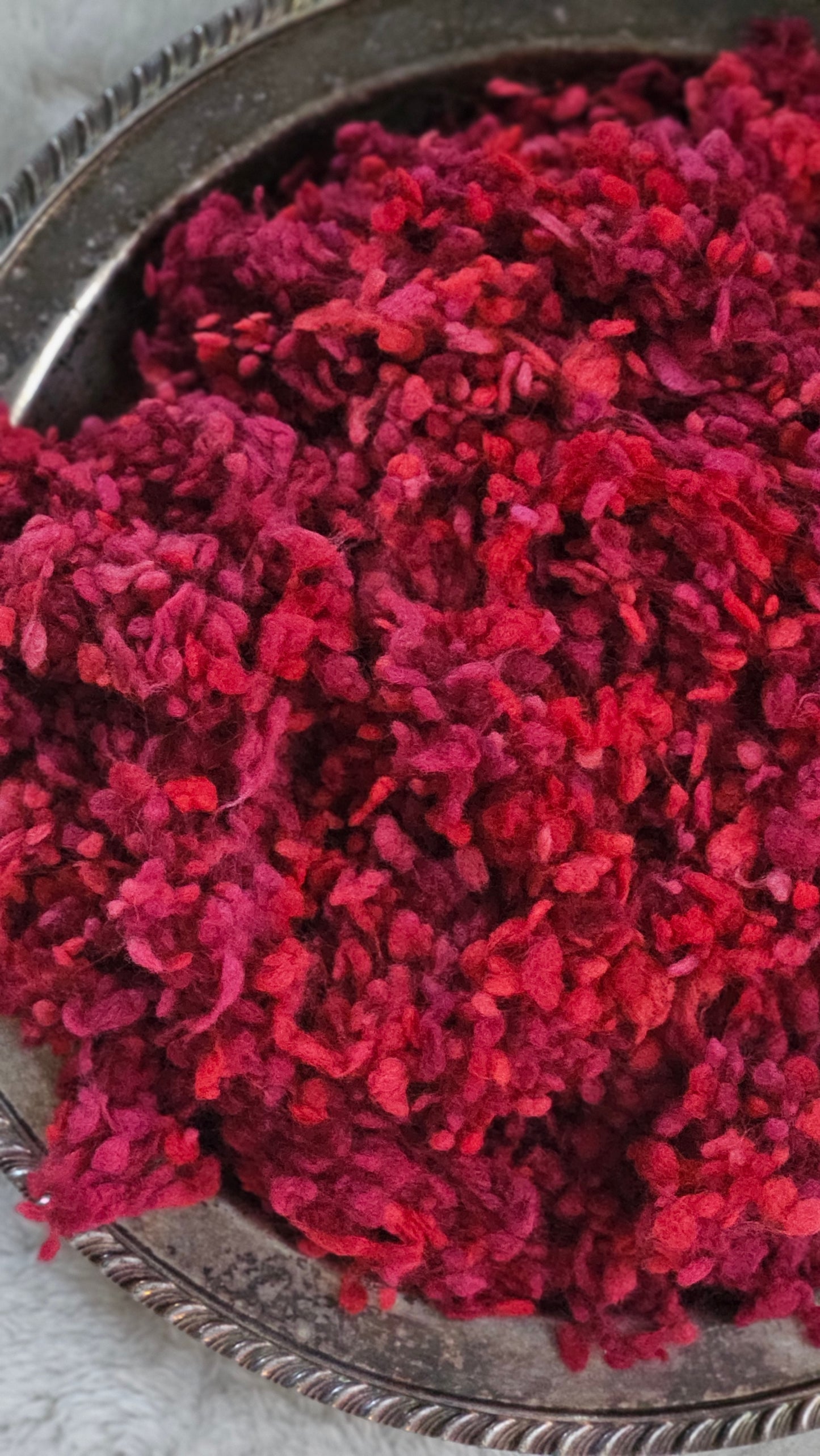 CHRYSANTHEMUM Dyed Cotton Nepps - 1 ounce