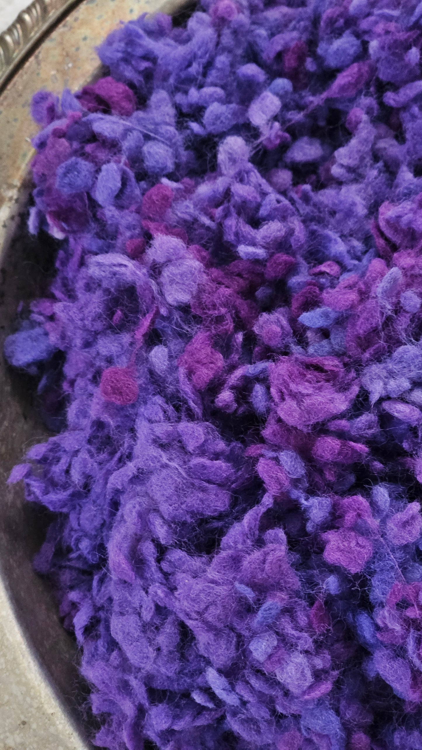 LUPINE Dyed Cotton Nepps - 1 ounce
