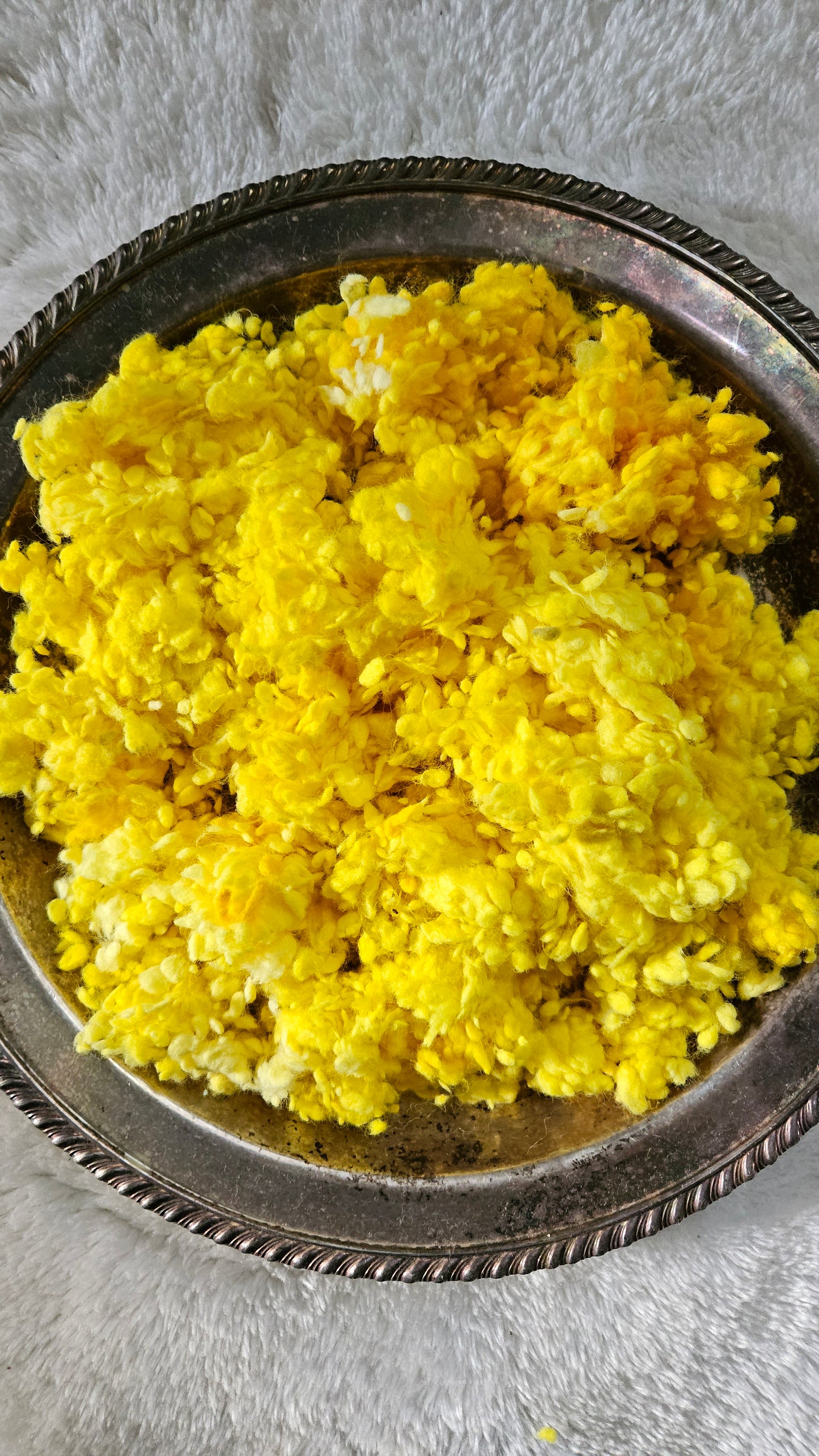 DAFFODIL Dyed Cotton Nepps - 1 ounce