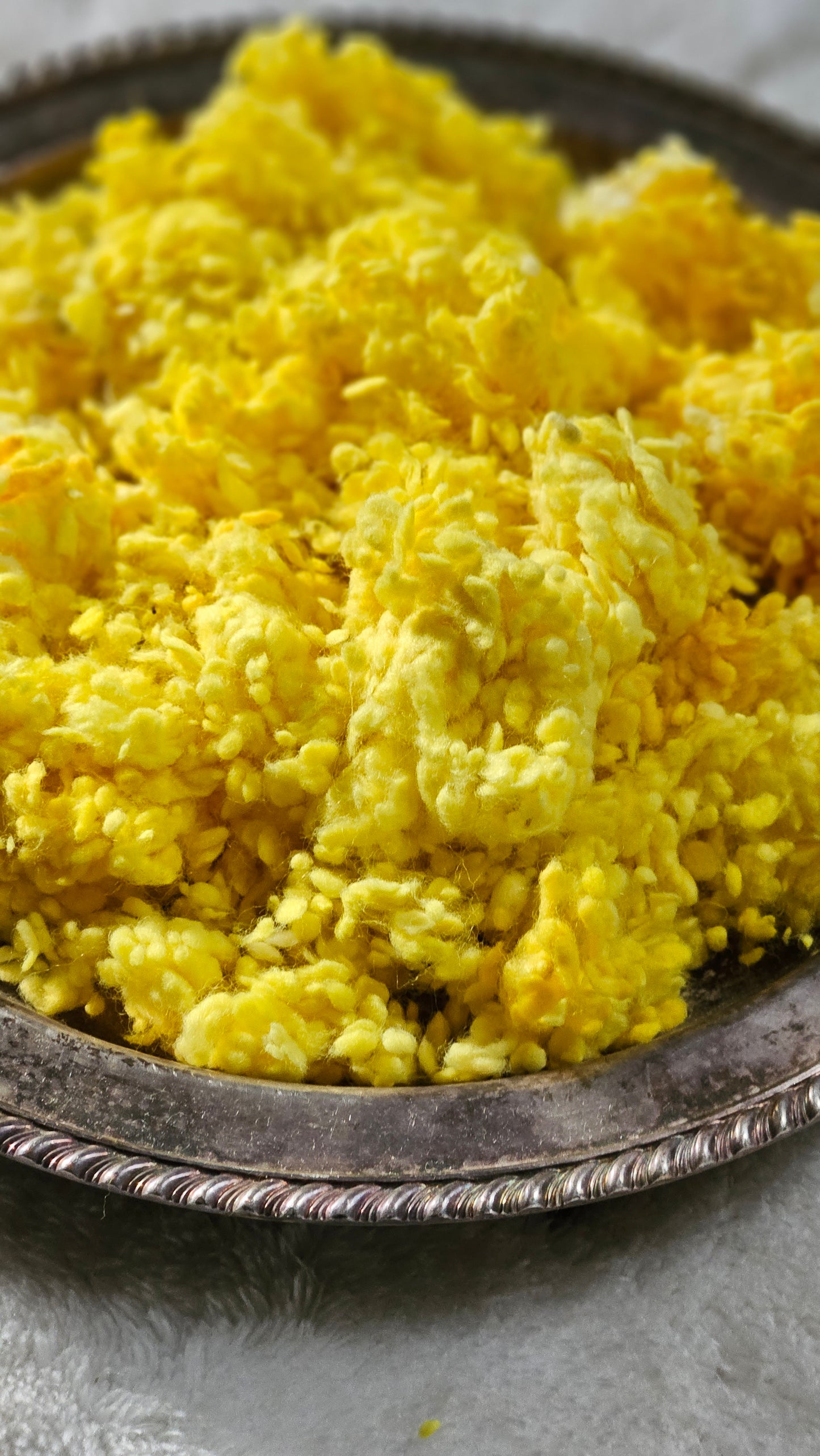 DAFFODIL Dyed Cotton Nepps - 1 ounce