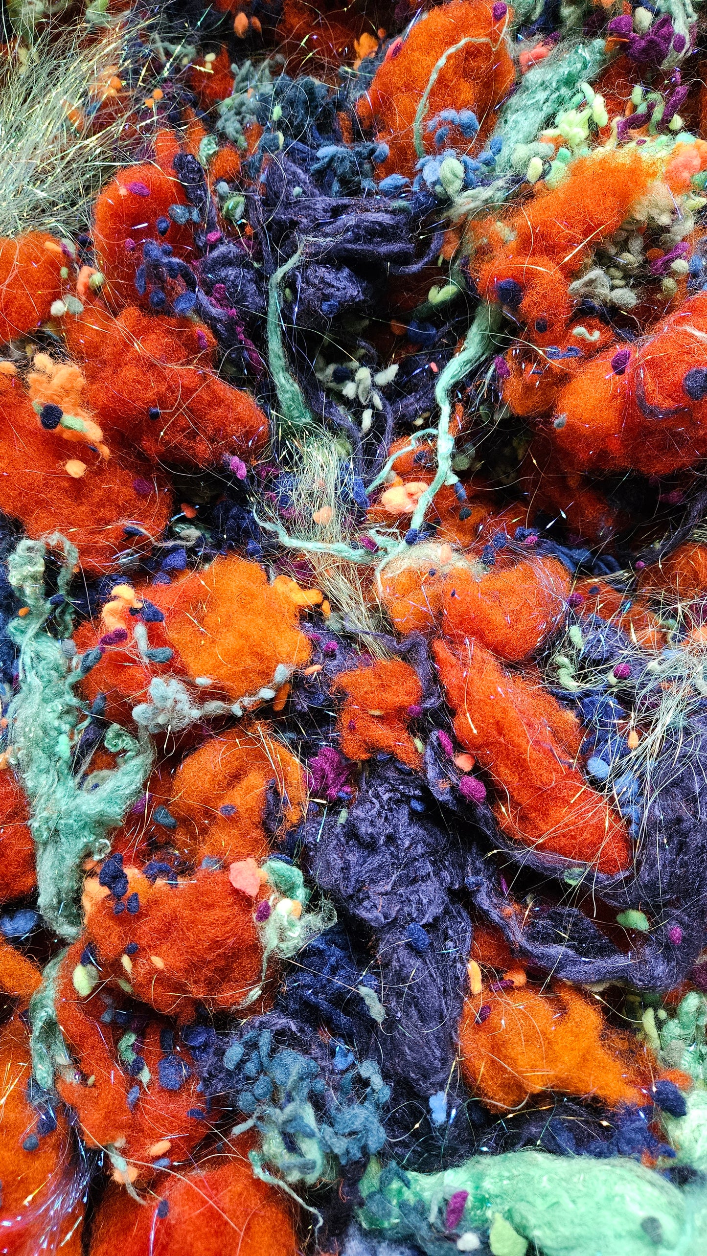 FIRE OPAL Fiber Art Texture Blend - 1.5 oz