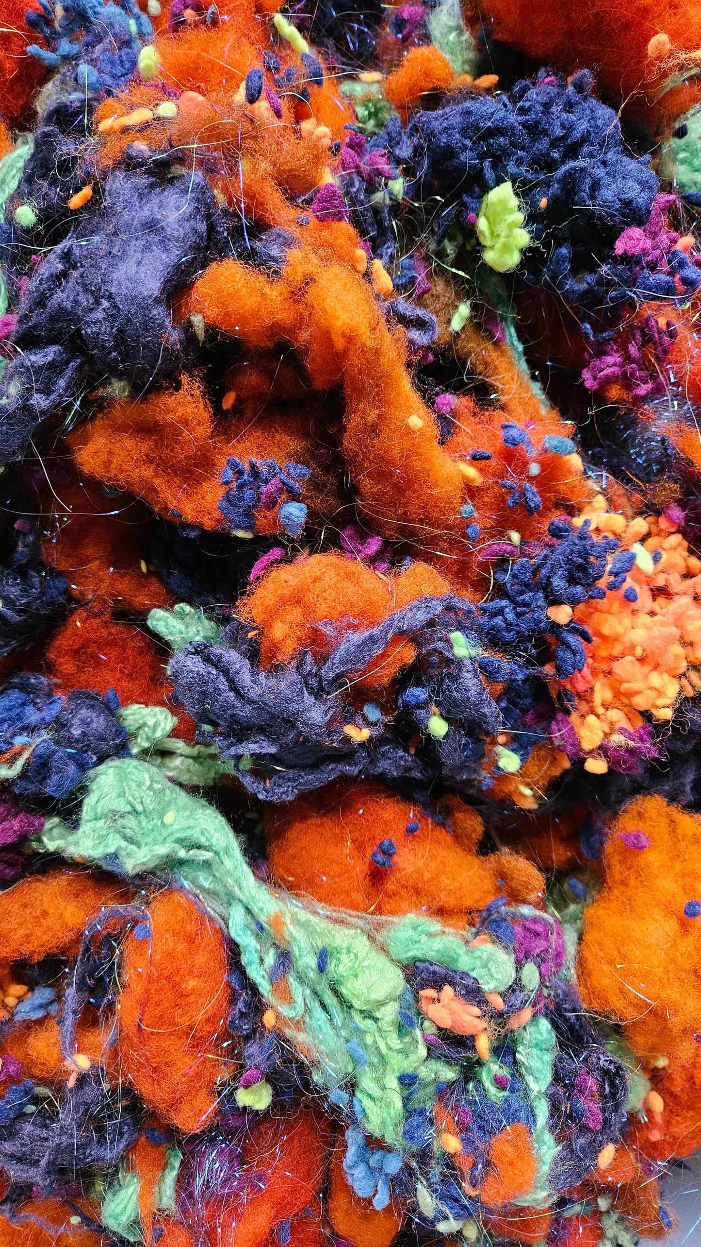 FIRE OPAL Fiber Art Texture Blend - 1.5 oz