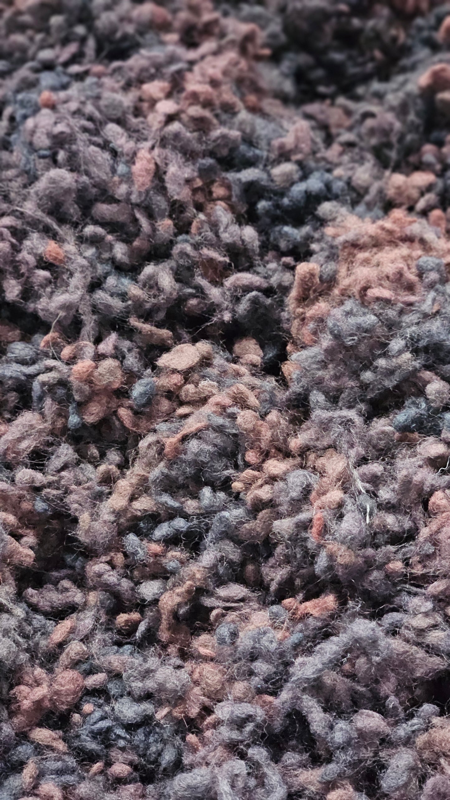 LICORICE Dyed Cotton Nepps - 1 ounce