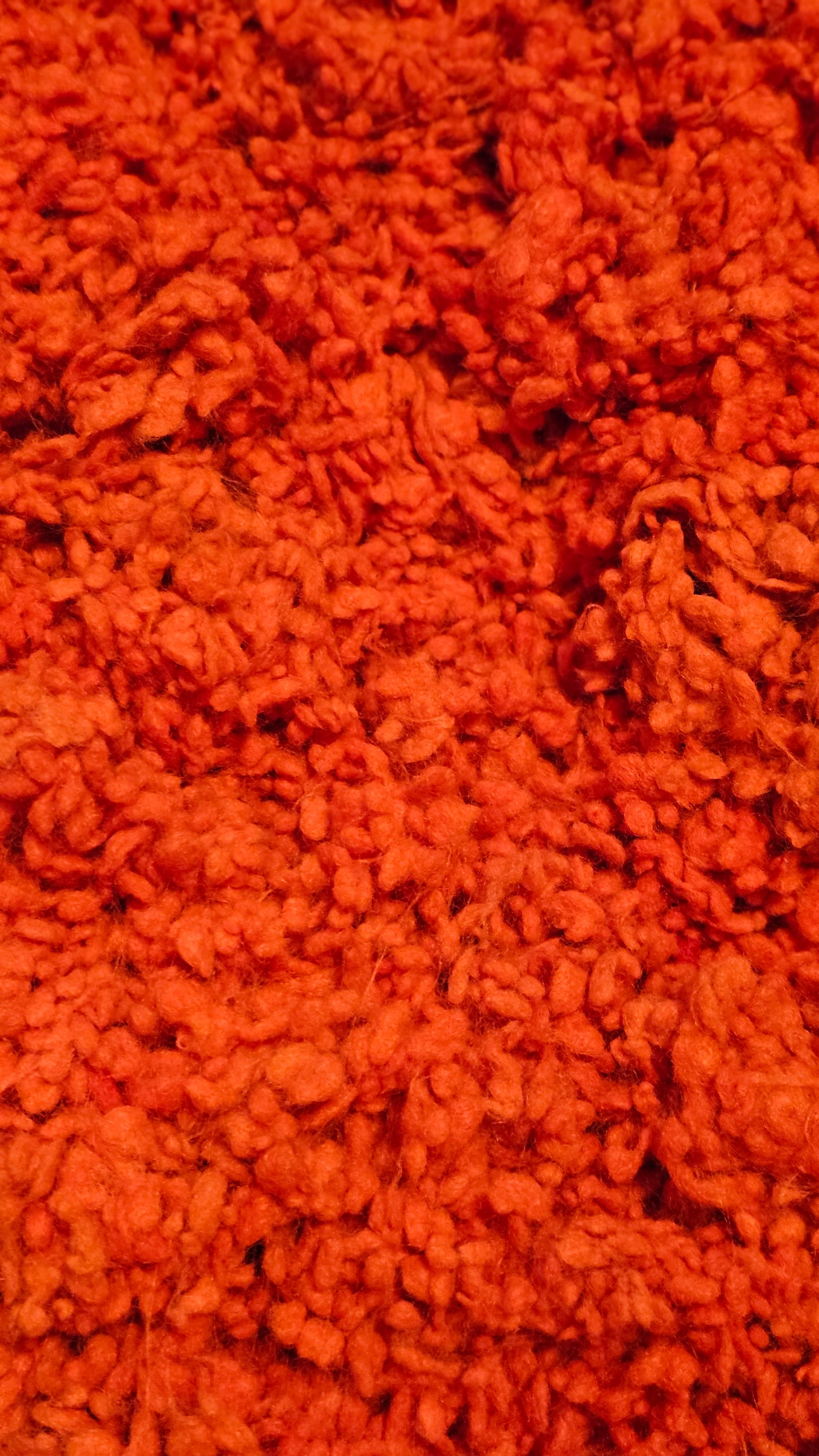 CHINESE LANTERN - rare hand-dyed cotton nepps for fiber blending, felting, and papermaking - 1 oz | 28 g