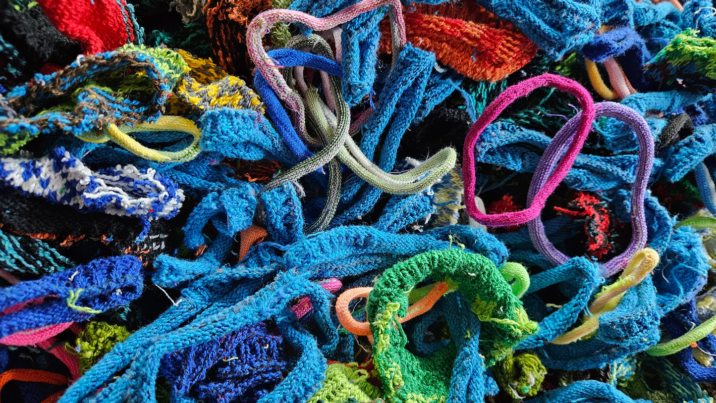 Weaving Loopers Mix for Crafts, Potholders, Rug Weaving - 1 pound