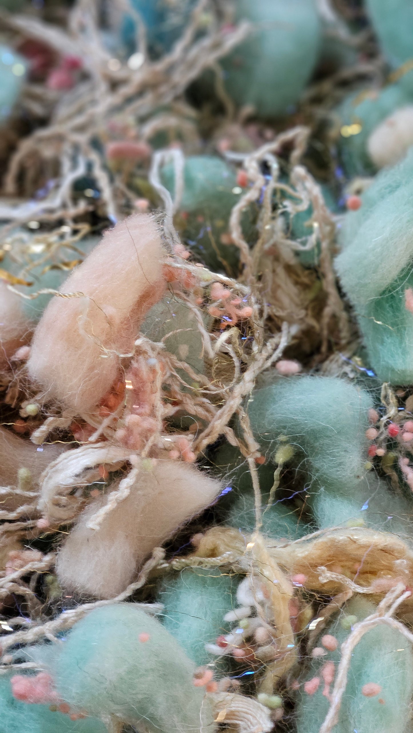 BYZANTINE Alphonse Mucha Inspired Fiber Artist Texture Blend - 2.5 ounces