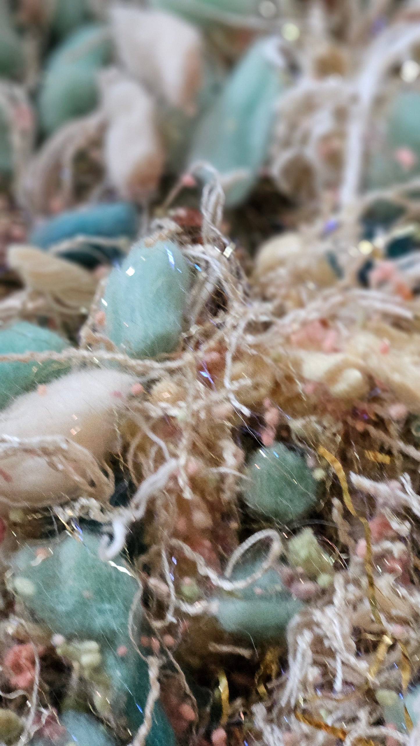 BYZANTINE Alphonse Mucha Inspired Fiber Artist Texture Blend - 2.5 ounces