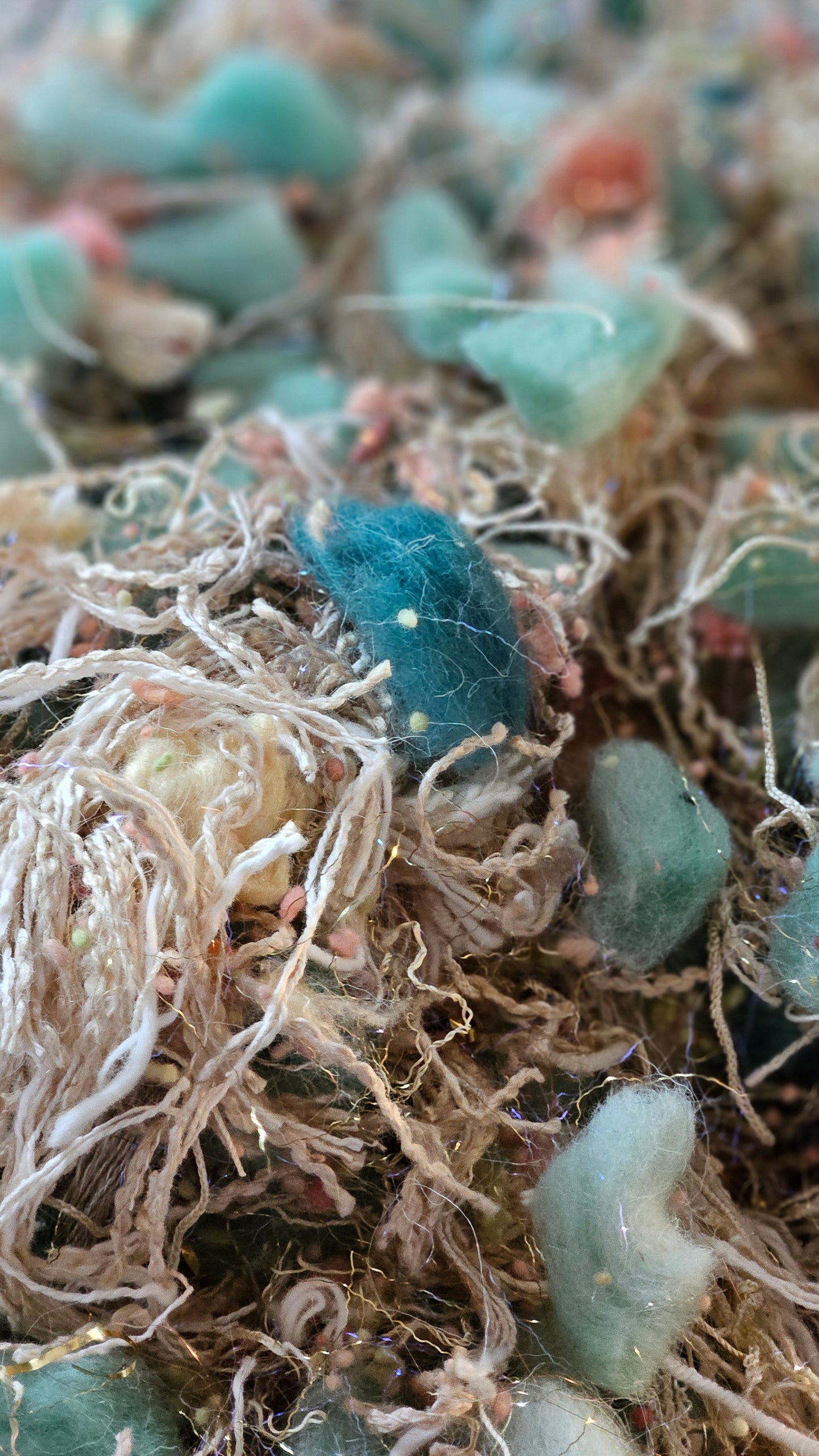 BYZANTINE Alphonse Mucha Inspired Fiber Artist Texture Blend - 2.5 ounces