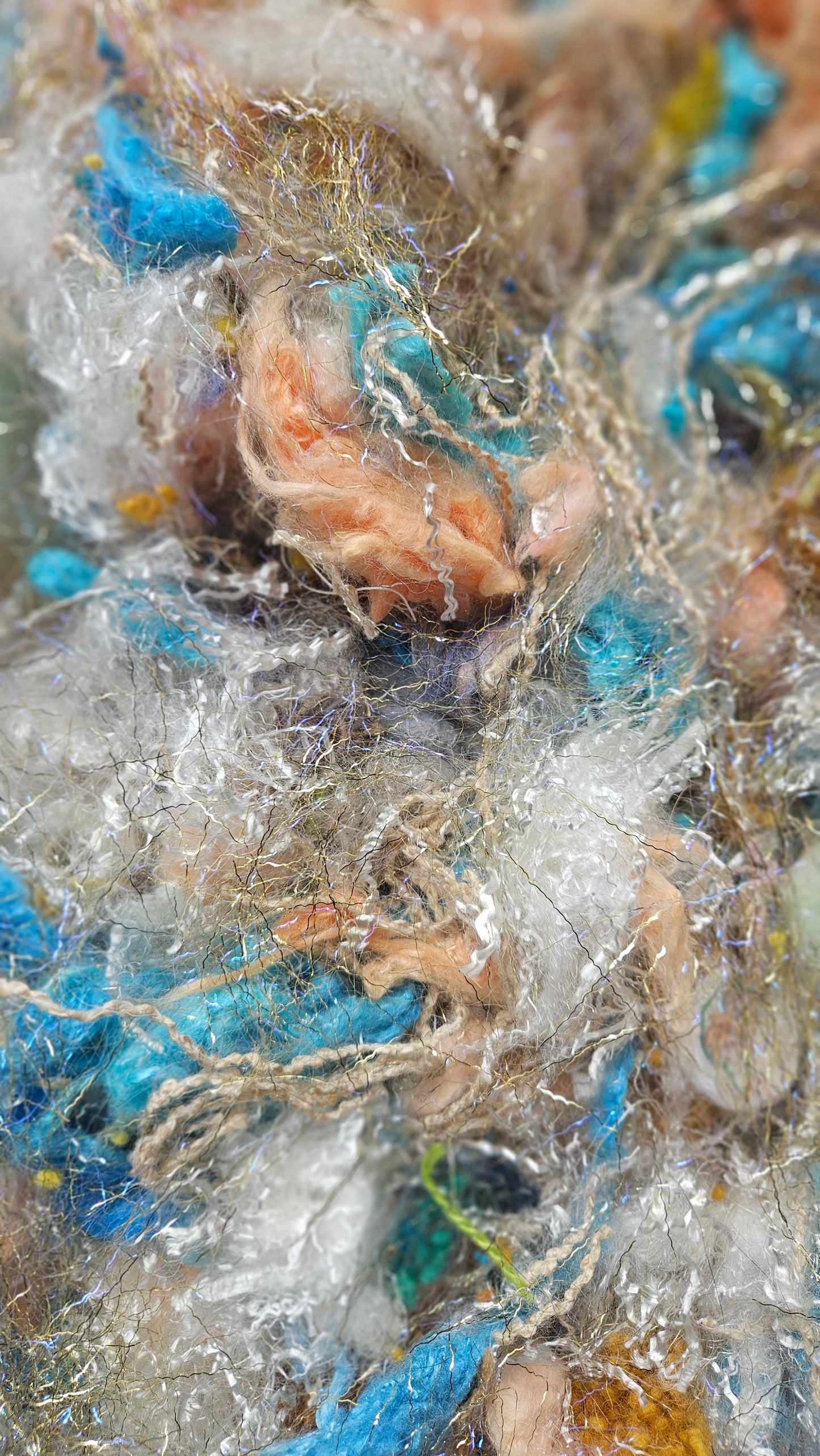 THE DOGES PALACE Renoir Inspired Fiber Art Texture Blend Kit - 2 ounces