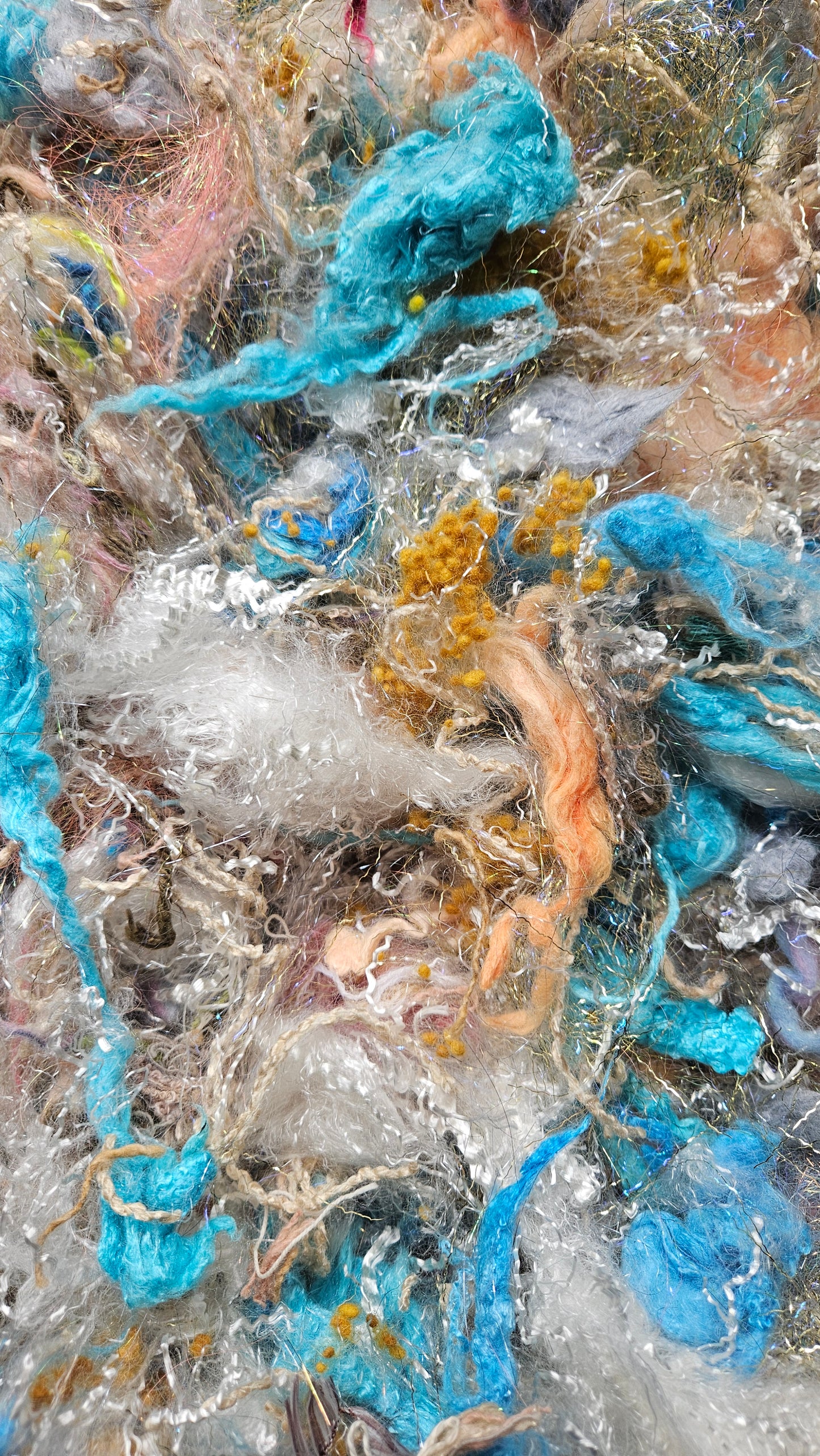 THE DOGES PALACE Renoir Inspired Fiber Art Texture Blend Kit - 2 ounces
