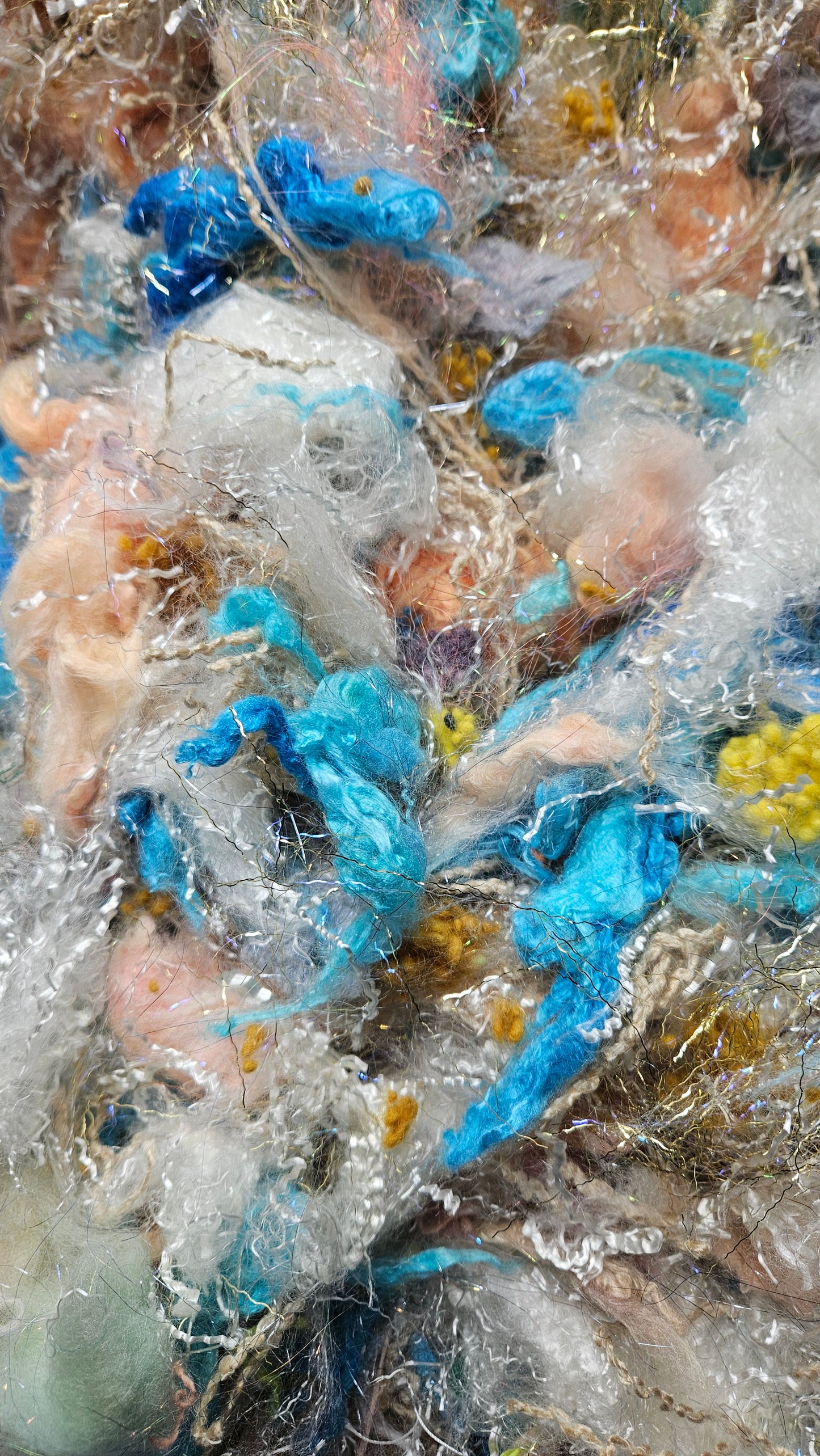 THE DOGES PALACE Renoir Inspired Fiber Art Texture Blend Kit - 2 ounces