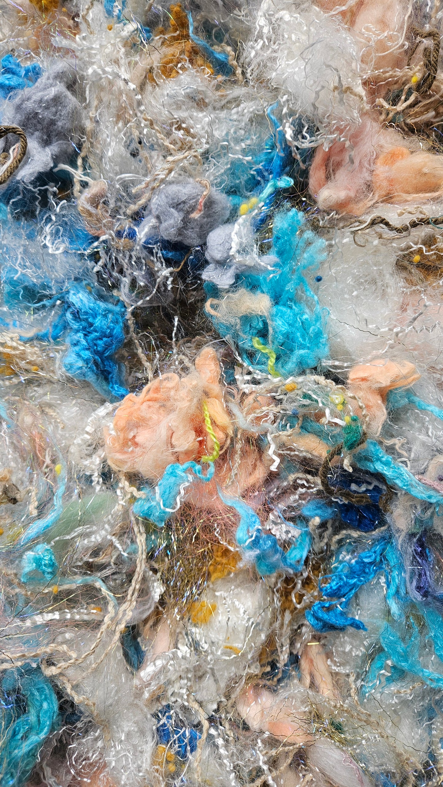 THE DOGES PALACE Renoir Inspired Fiber Art Texture Blend Kit - 2 ounces