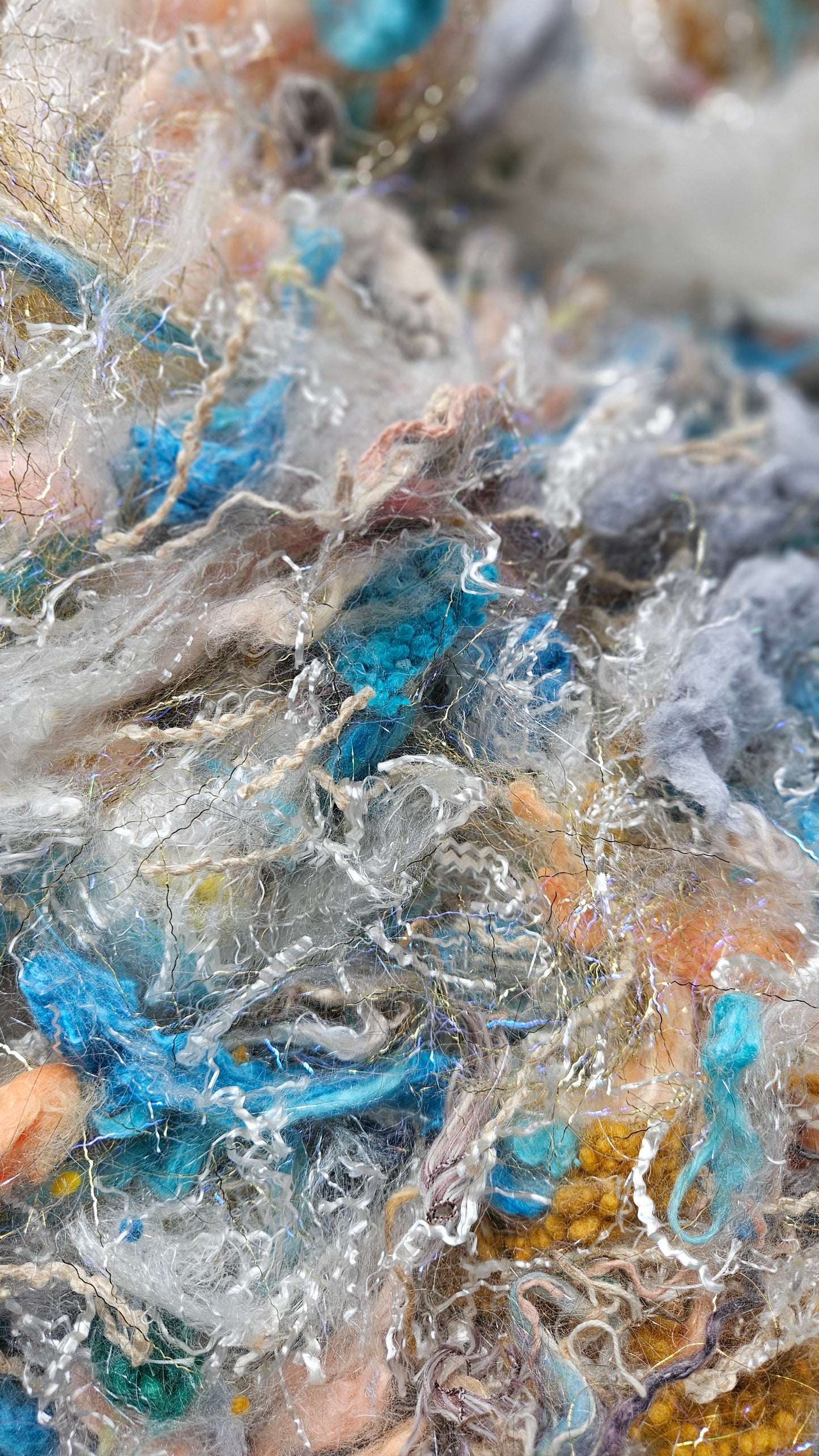 THE DOGES PALACE Renoir Inspired Fiber Art Texture Blend Kit - 2 ounces