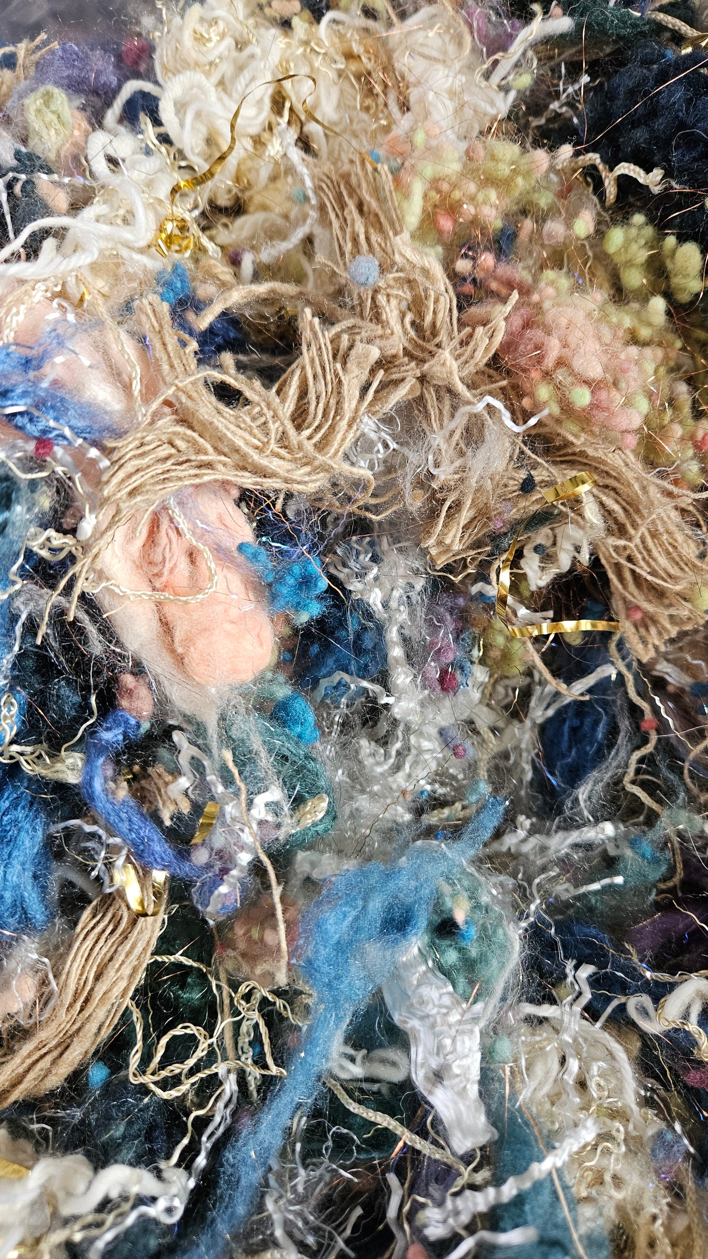 IRIS Alphonse Mucha Inspired Fiber Art Texture Bamboo Blend Kit - 2.5 oz
