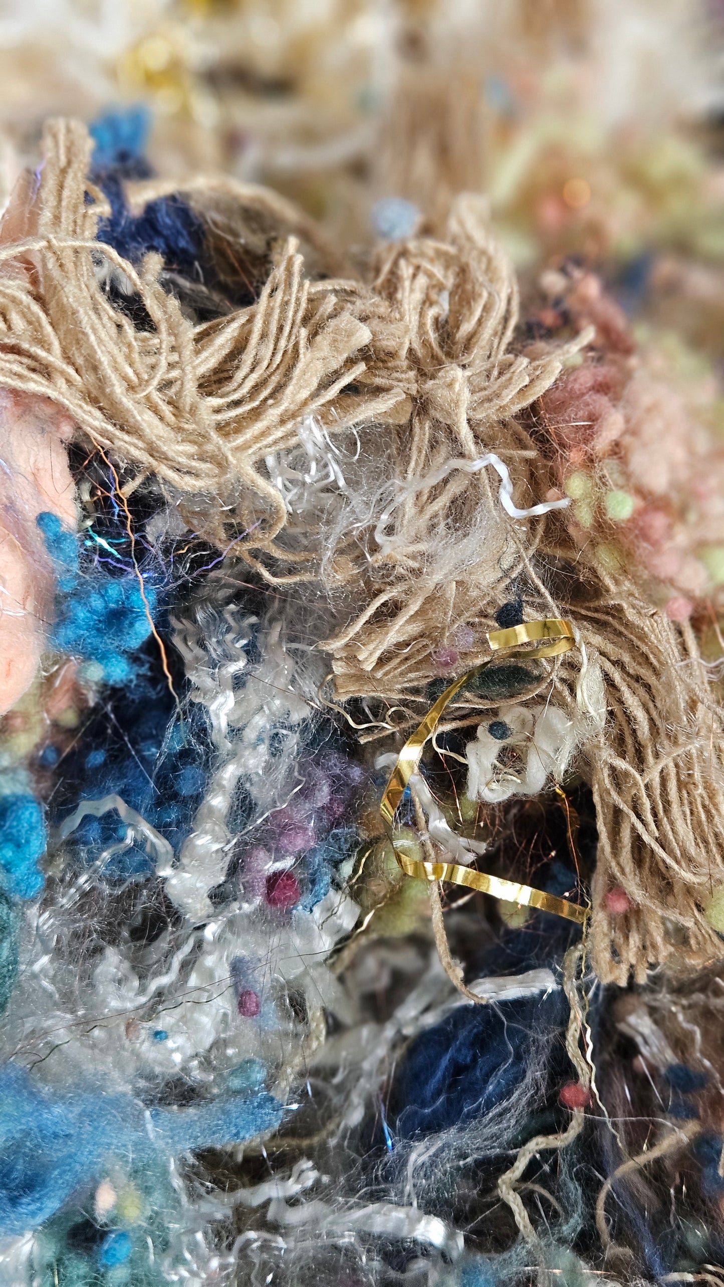 IRIS Alphonse Mucha Inspired Fiber Art Texture Bamboo Blend Kit - 2.5 oz