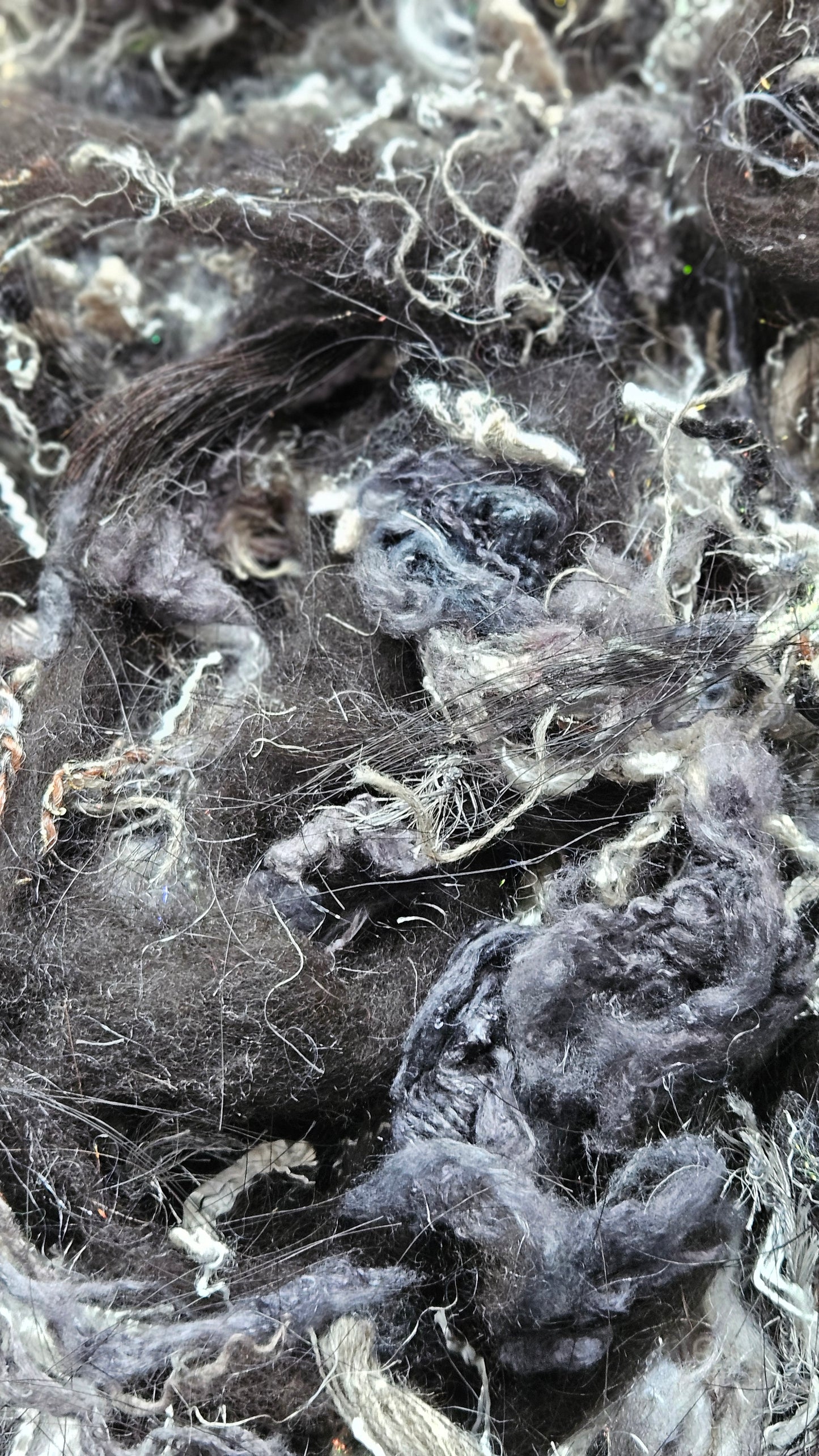 GUERNICA Picasso Inspired Fiber Art Texture Wool Blend - 1 ounce
