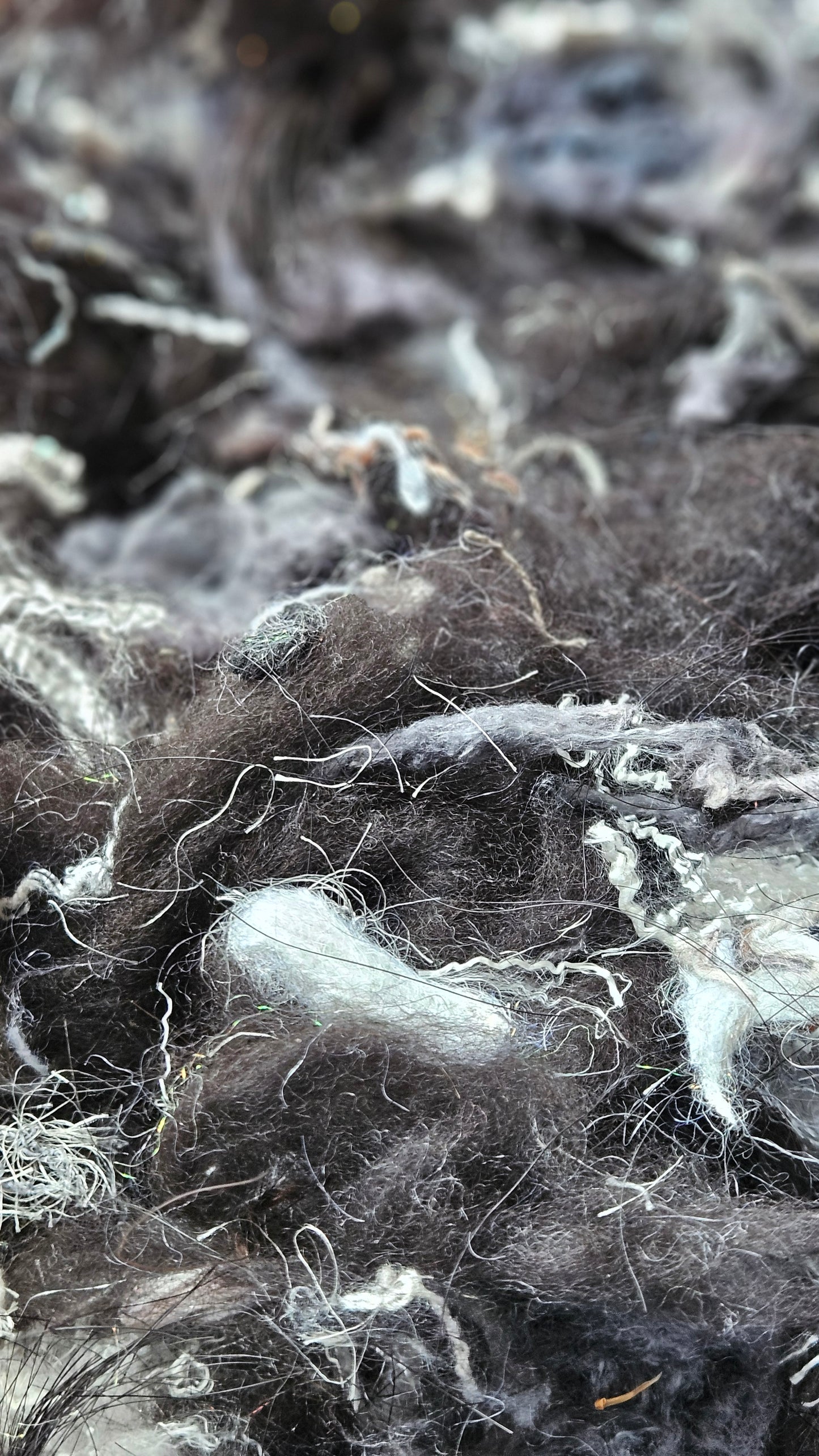 GUERNICA Picasso Inspired Fiber Art Texture Wool Blend - 1 ounce