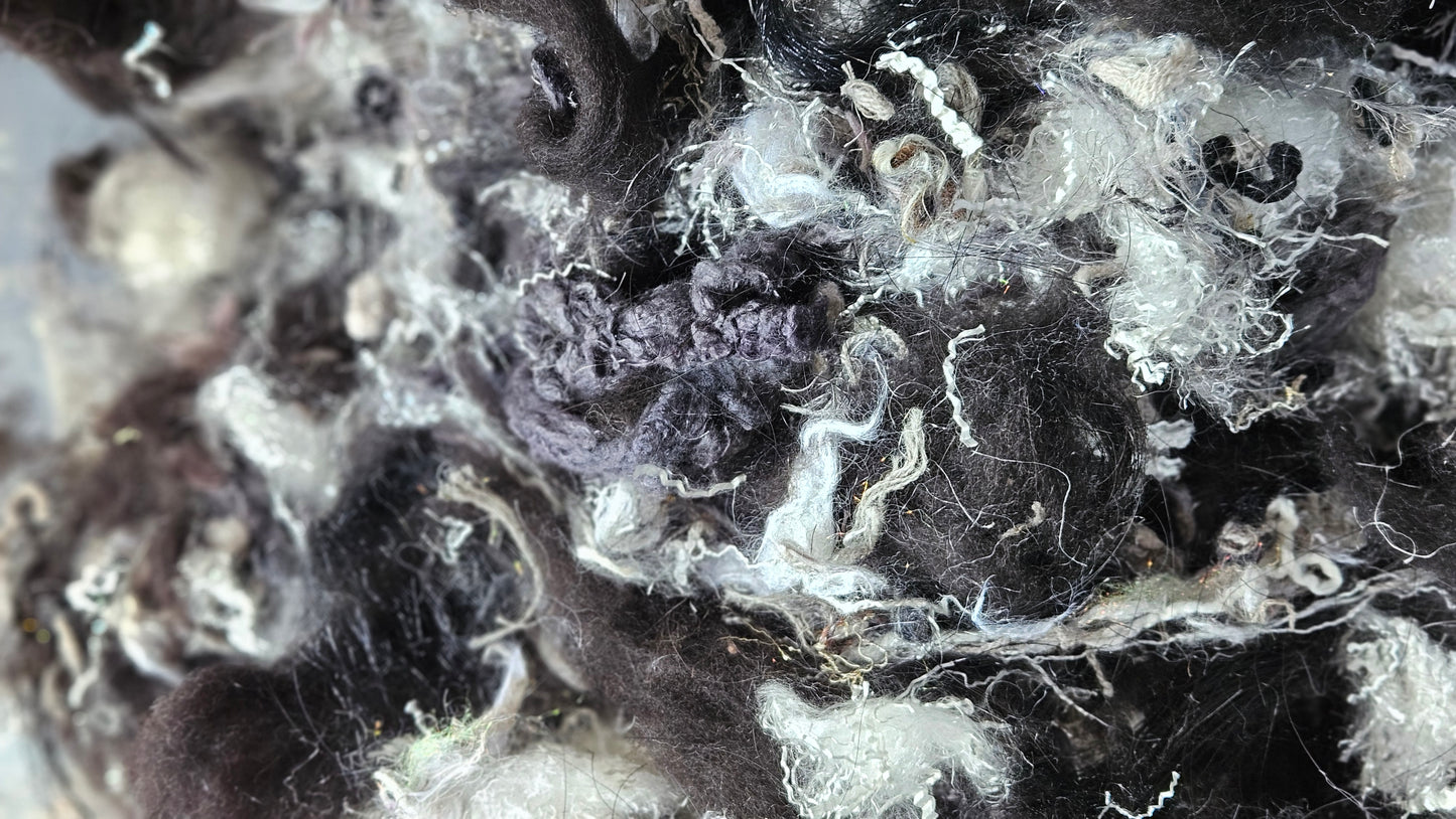 GUERNICA Picasso Inspired Fiber Art Texture Wool Blend - 1 ounce