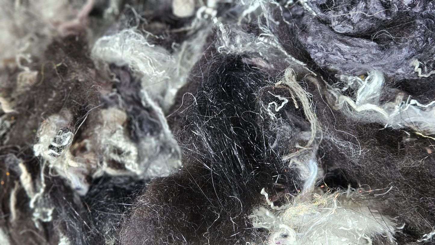 GUERNICA Picasso Inspired Fiber Art Texture Wool Blend - 1 ounce