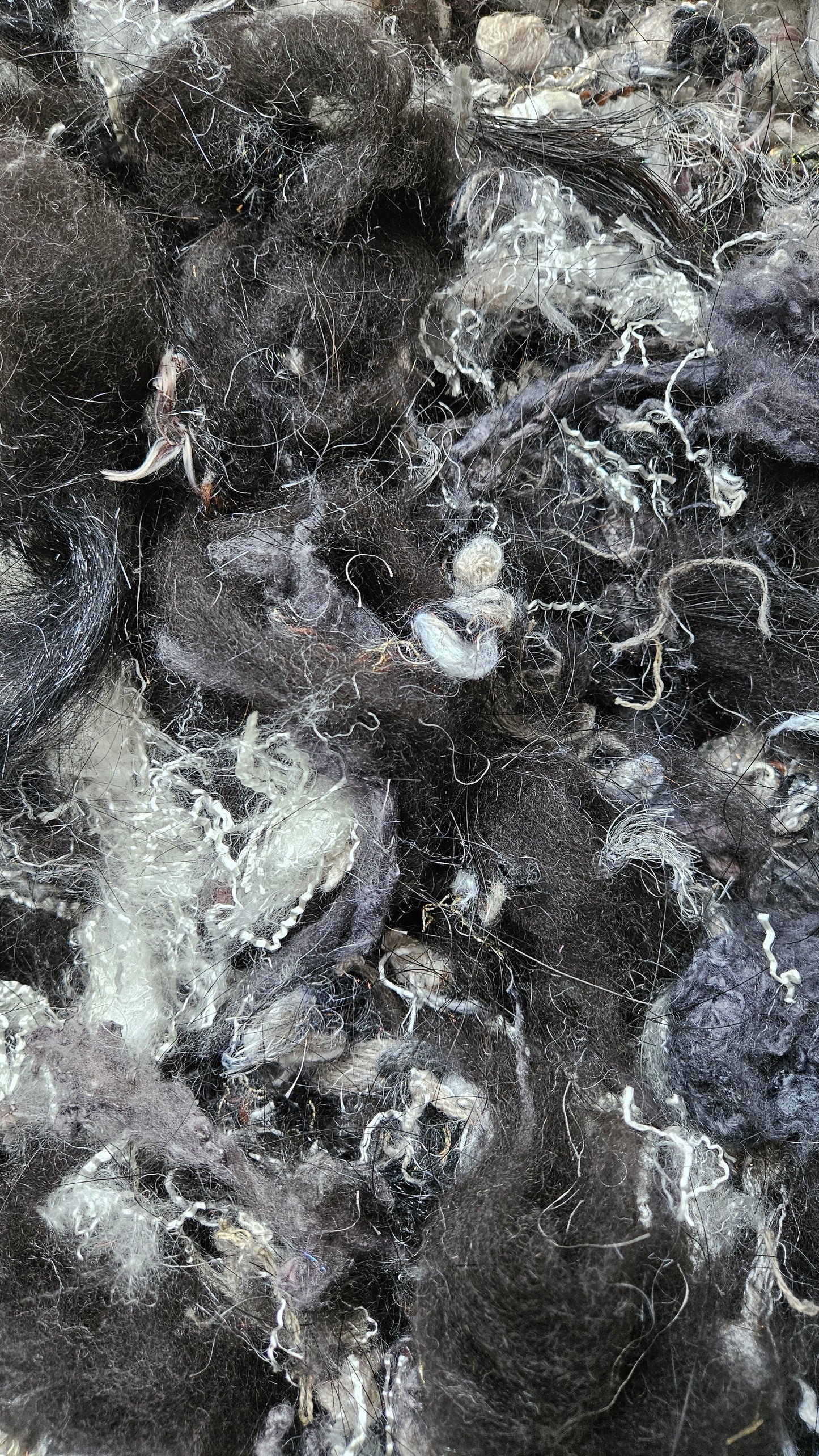 GUERNICA Picasso Inspired Fiber Art Texture Wool Blend - 1 ounce