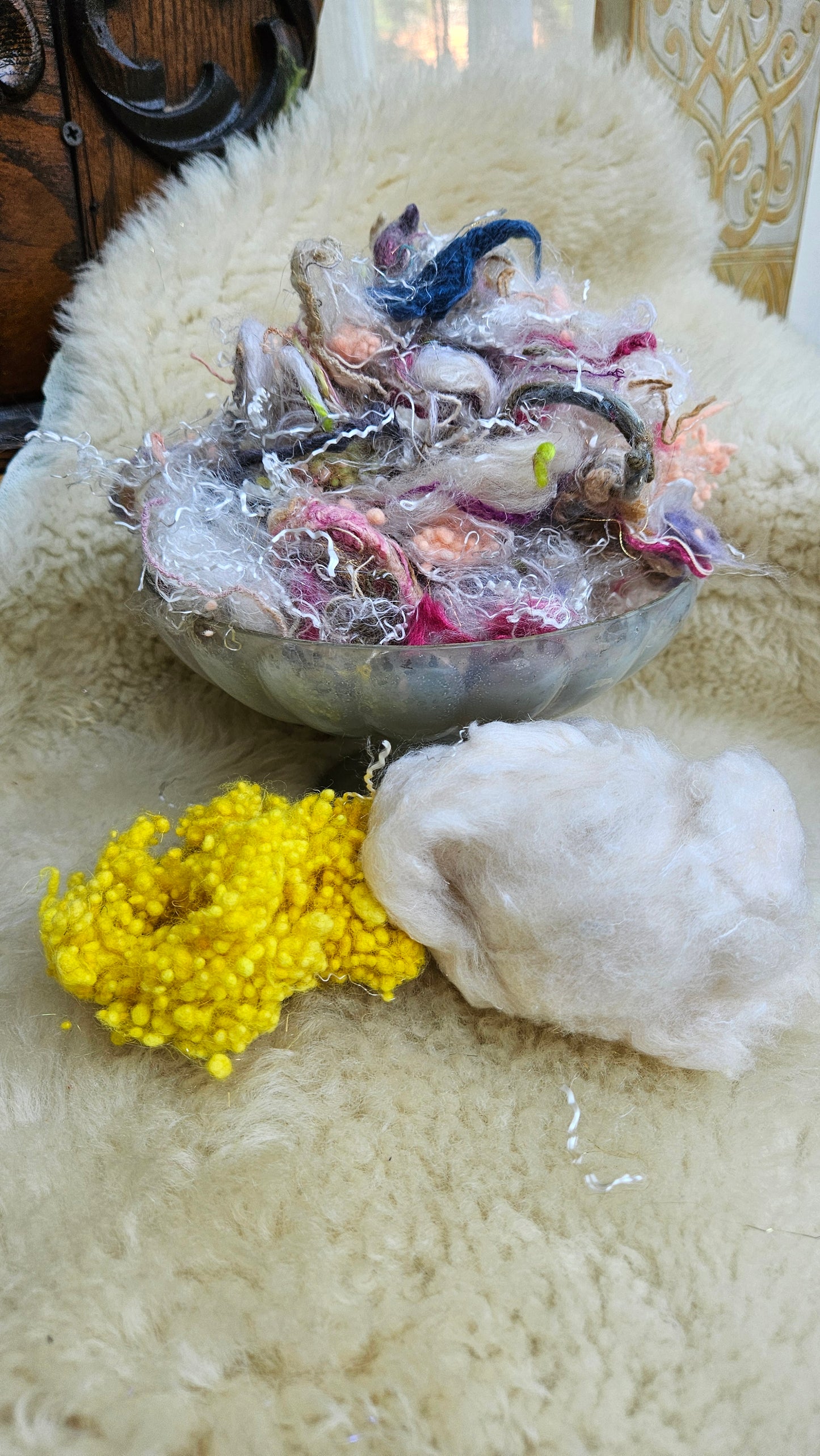 PASCALS PENSEES Matisse Inspired Fiber Art Texture Blend Kit - 2.5 ounces