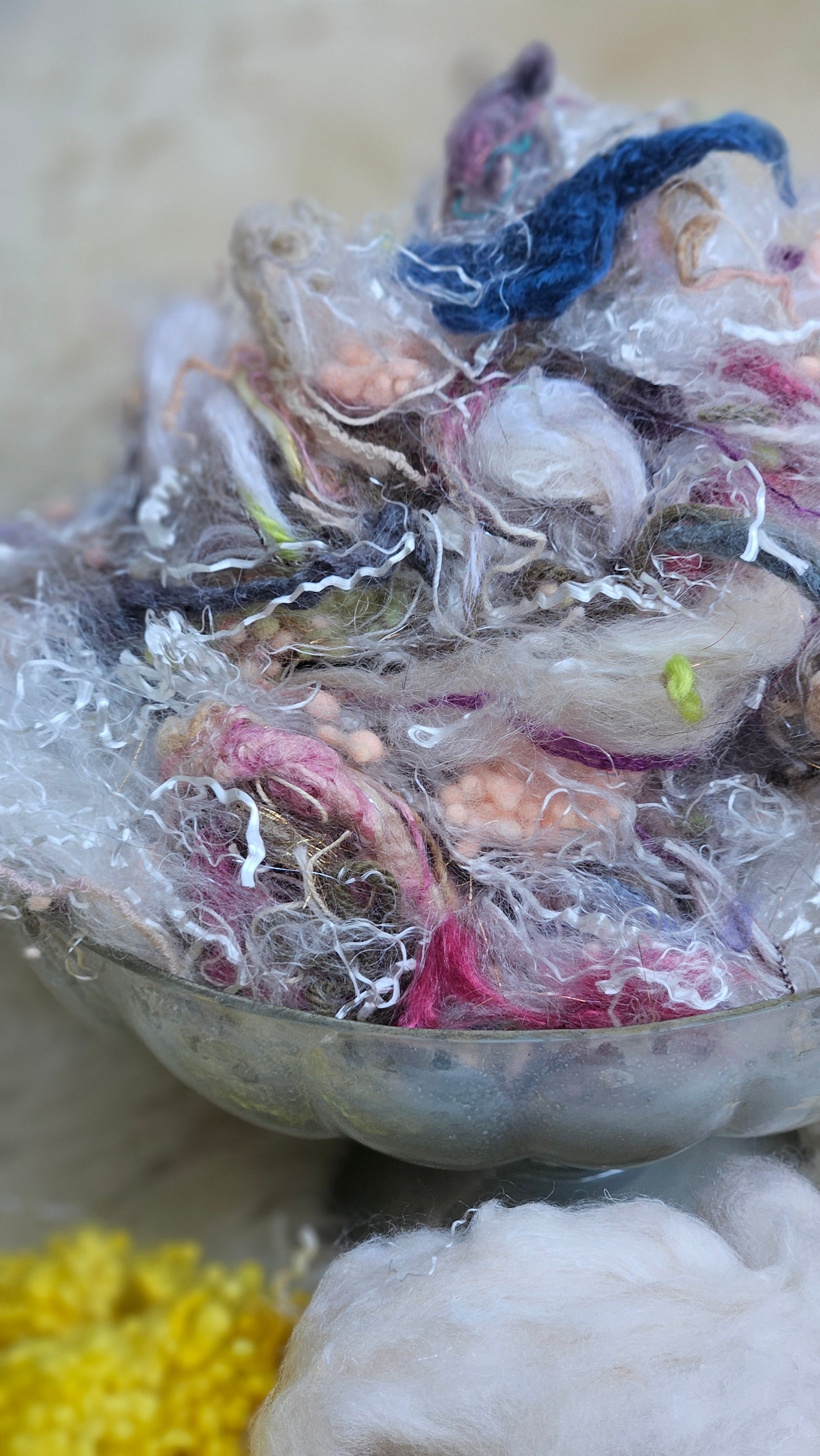 PASCALS PENSEES Matisse Inspired Fiber Art Texture Blend Kit - 2.5 ounces