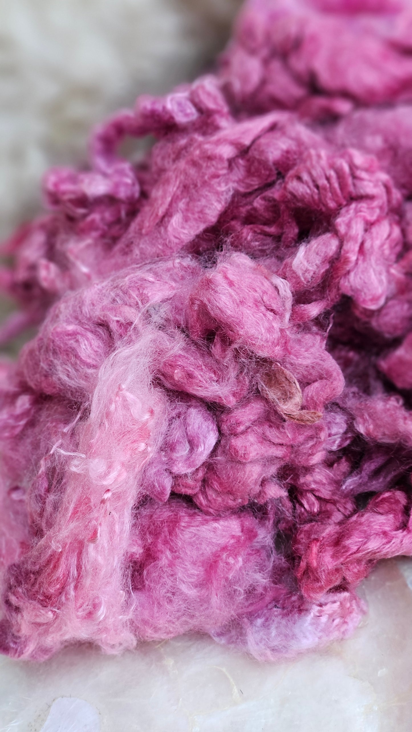 ORMINDO - hand-dyed extra fine wool and silky bamboo dense cloud recycled mill ends - 5 oz | 142 g