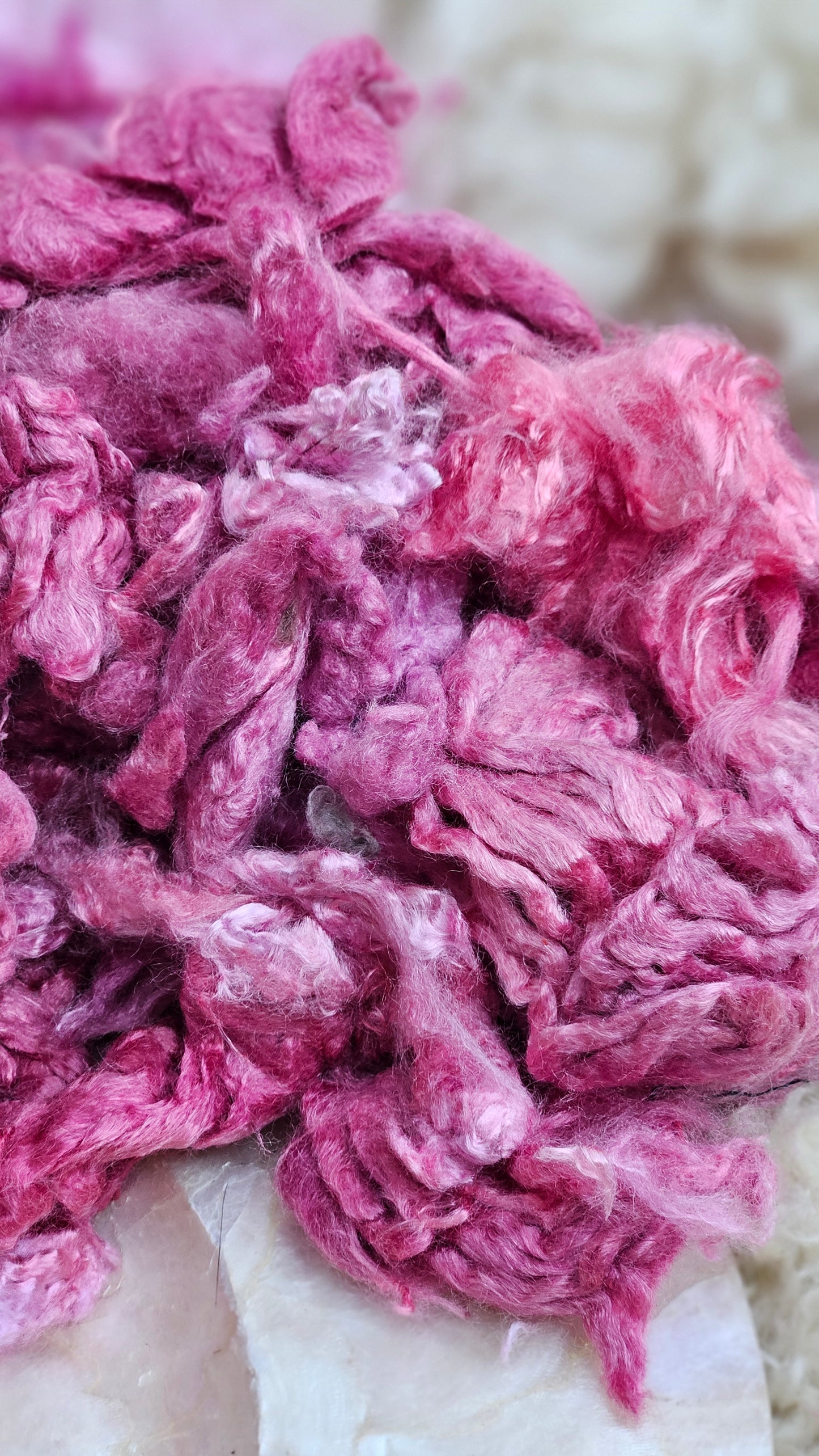 ORMINDO - hand-dyed extra fine wool and silky bamboo dense cloud recycled mill ends - 5 oz | 142 g