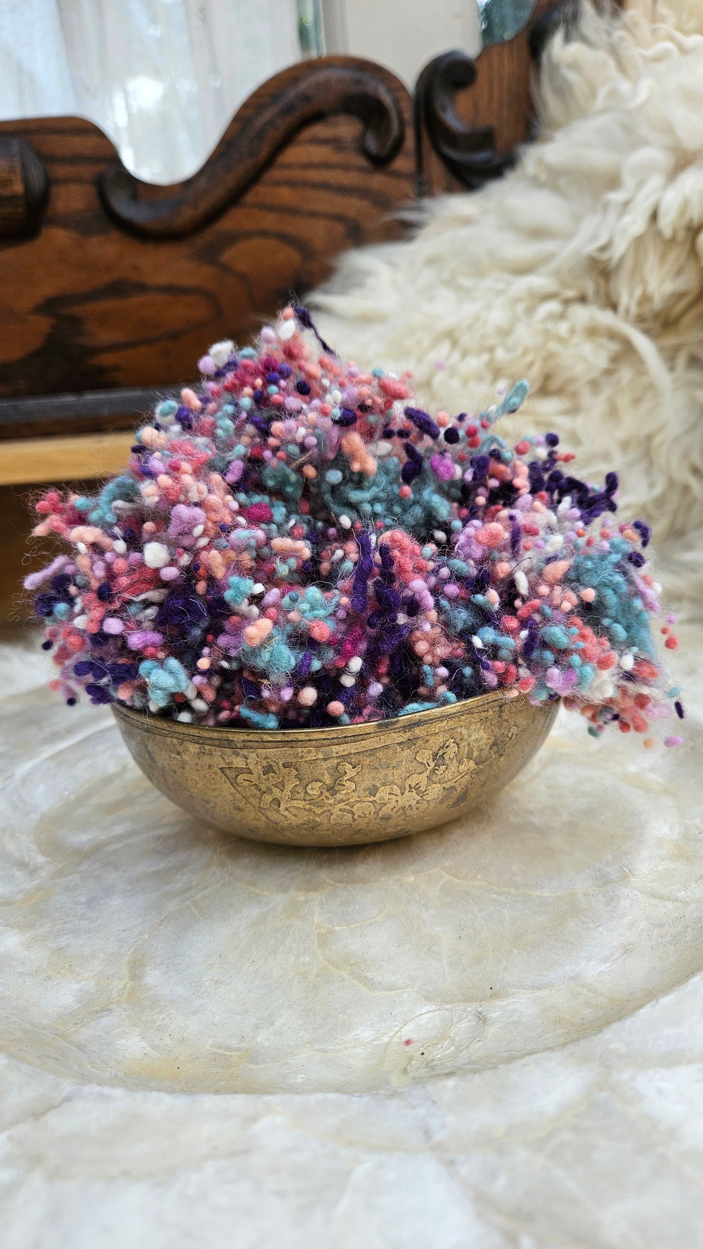 CORDOBA Dyed Fine Wool Nepps - 1 ounce