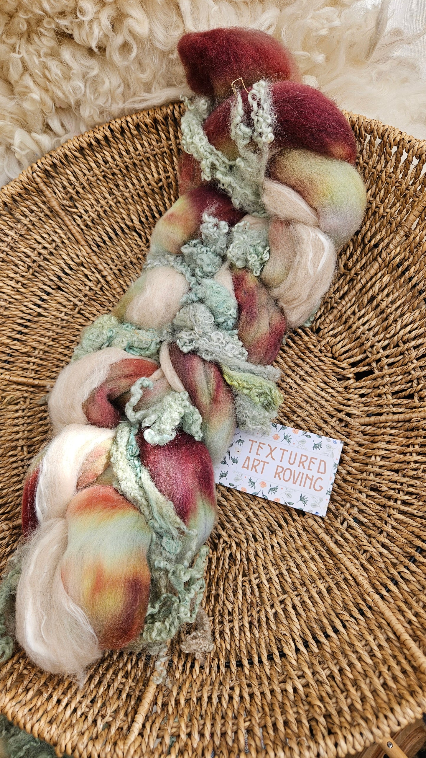 Monet Inspired Signature Art Roving - Gardener's House Collection 102 - 3.6 oz