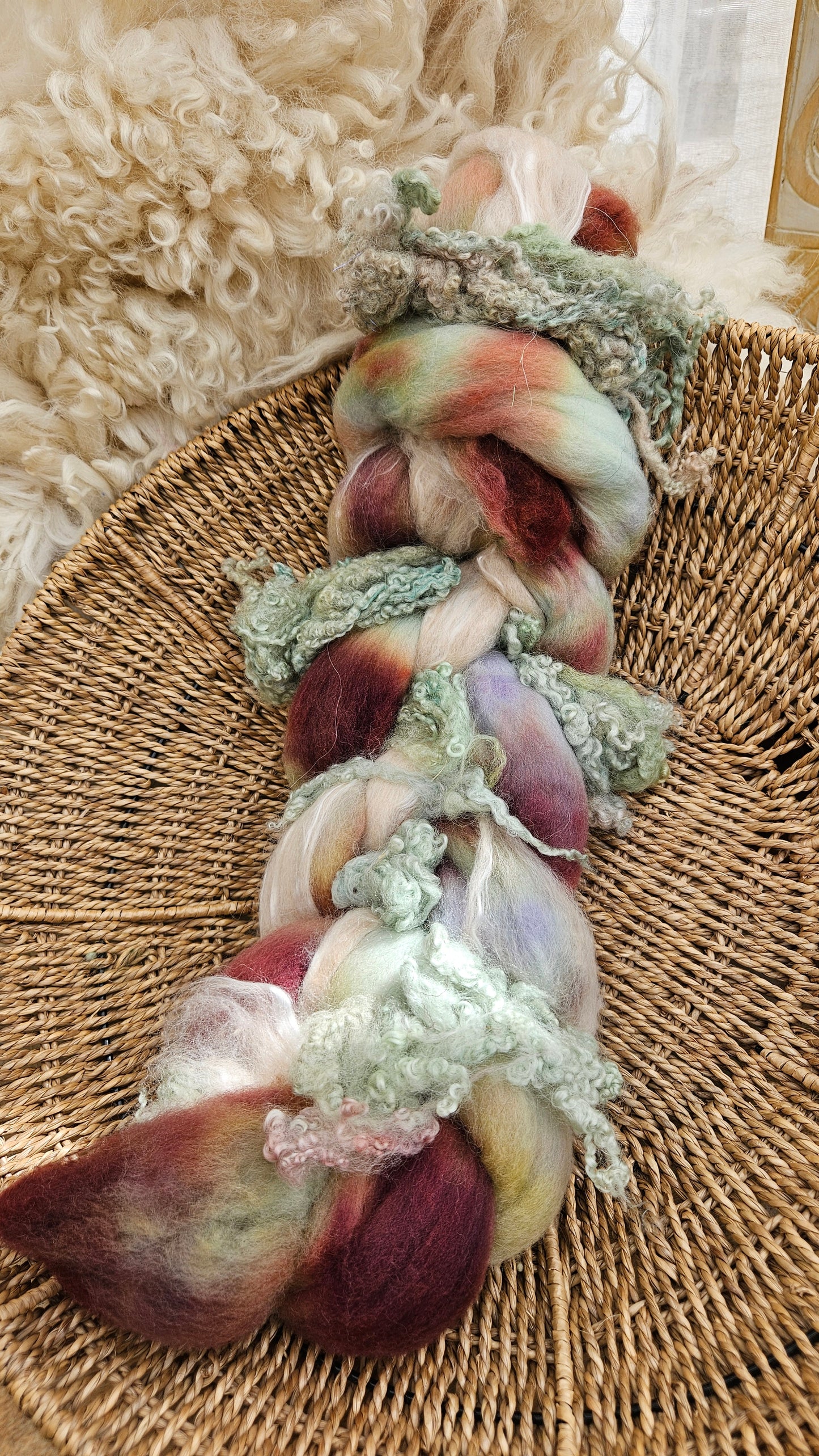 Monet Inspired Signature Art Roving - Gardener's House Collection 102 - 3.6 oz