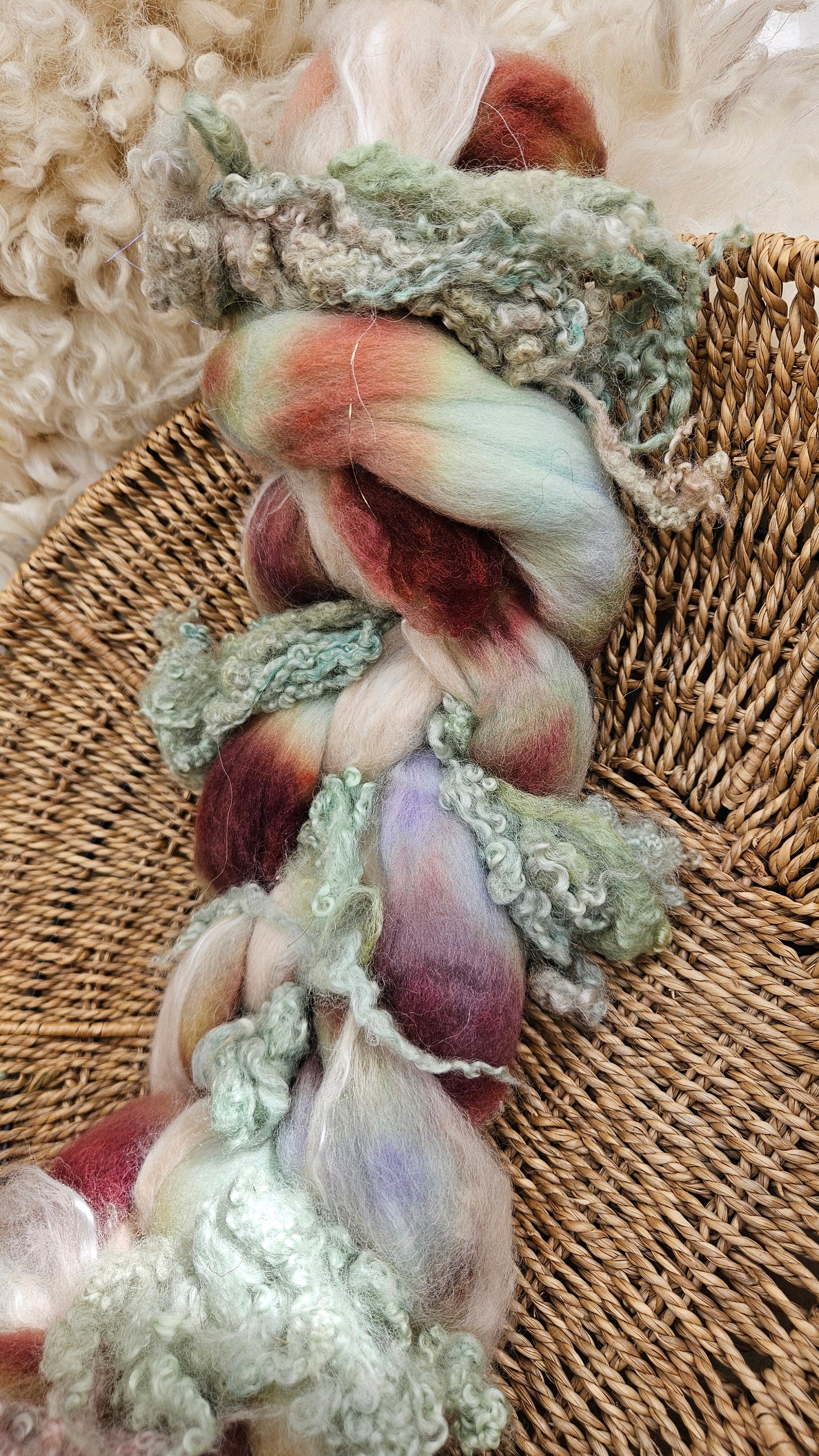 Monet Inspired Signature Art Roving - Gardener's House Collection 102 - 3.6 oz