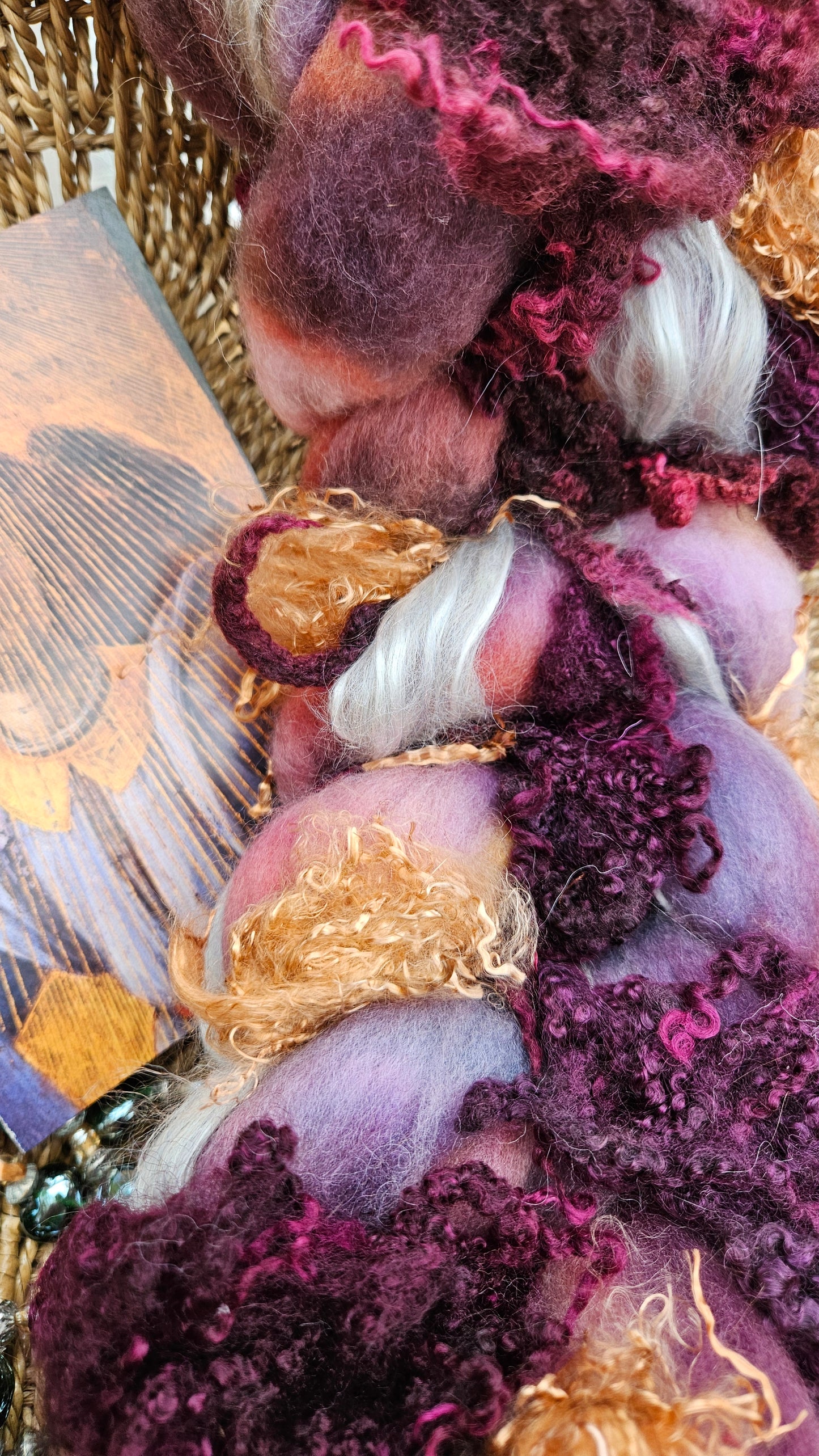 Botticelli Inspired Signature Art Roving - Coronation of Mary Collection 104 - 4.2 oz