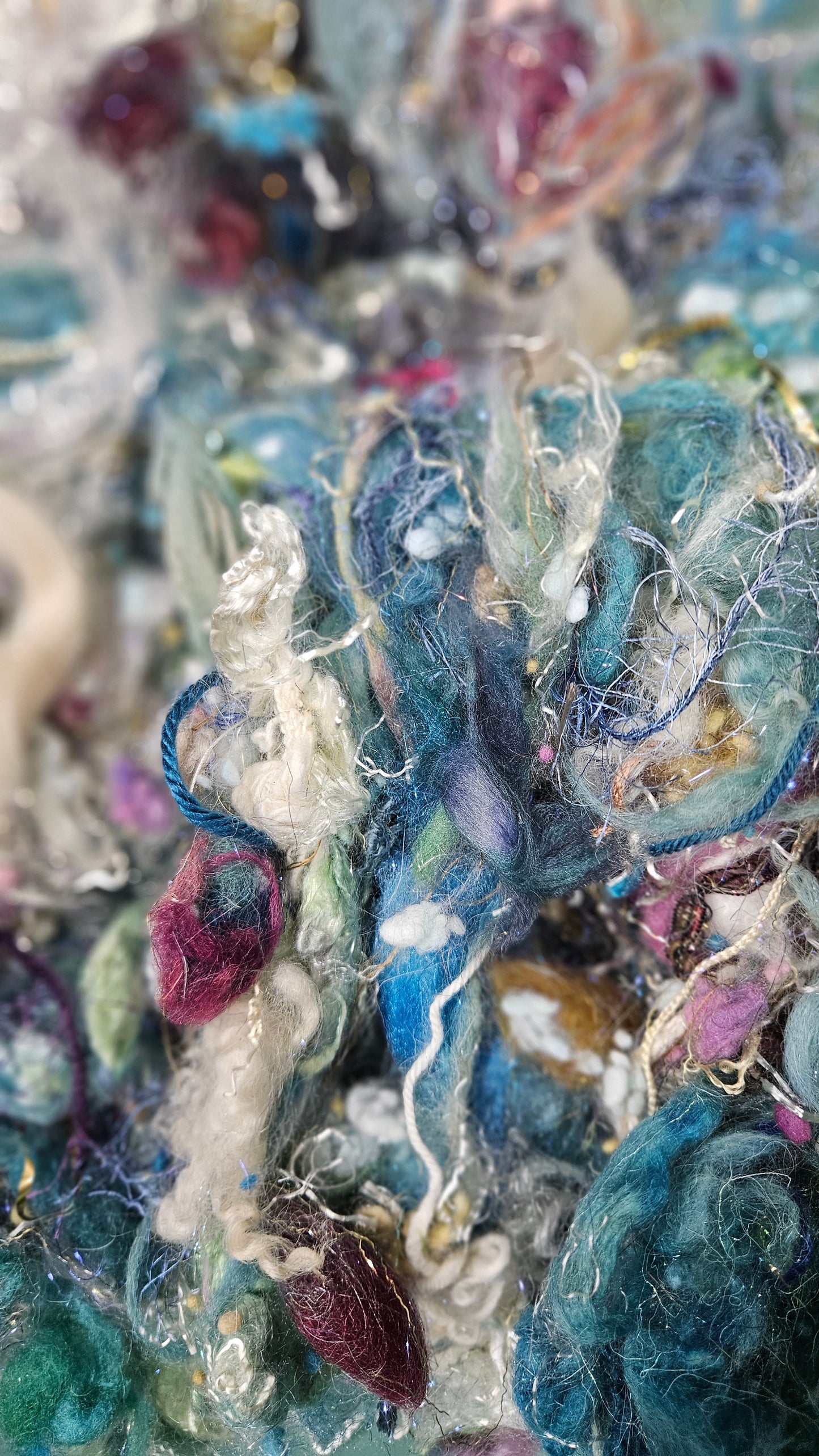 Peace Bringing Back Abundance - Louvre Fiber Art Texture Blend 3 ounces