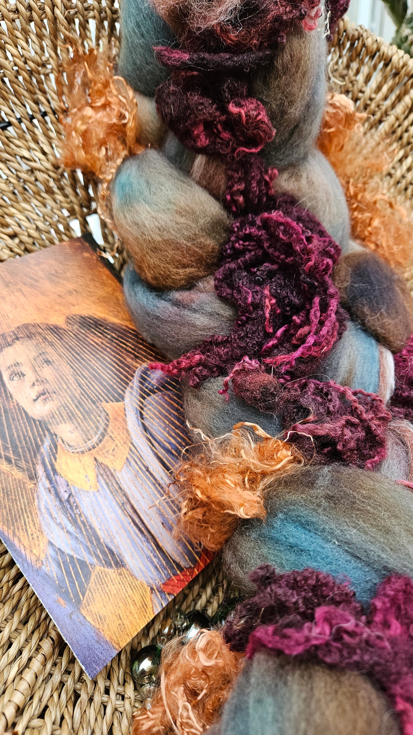 Botticelli Inspired Signature Art Roving - Coronation of Mary Collection 101 - 4.3 oz
