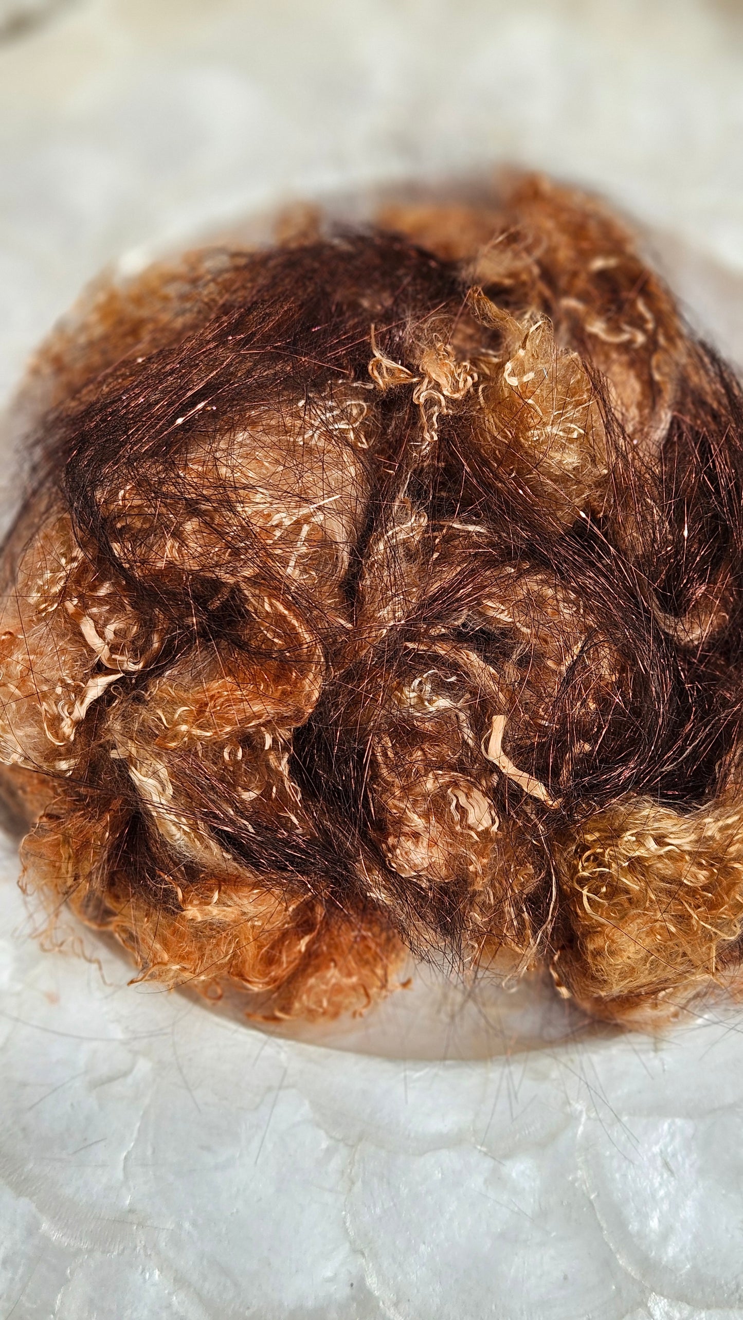 Copper Sparkle Eucalyptus Crimp Blend - 1 ounce