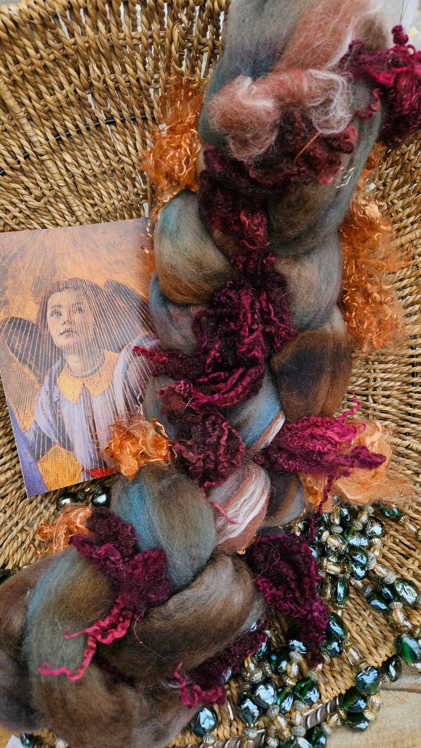 Botticelli Inspired Signature Art Roving - Coronation of Mary Collection 101 - 4.3 oz