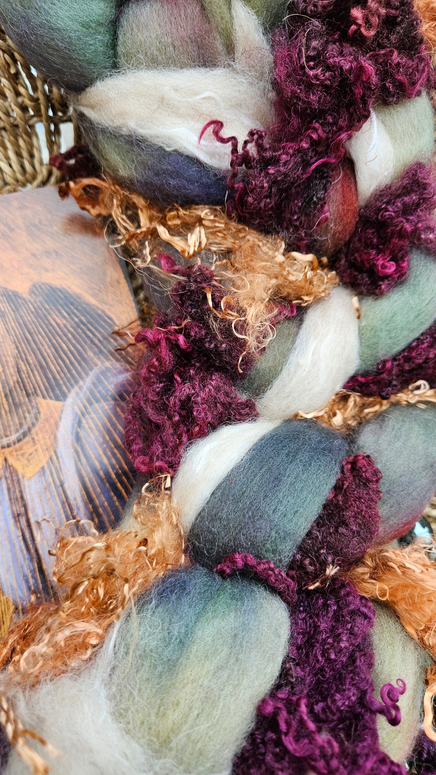 Botticelli Inspired Signature Art Roving - Coronation of Mary Collection 103 - 4.2 oz