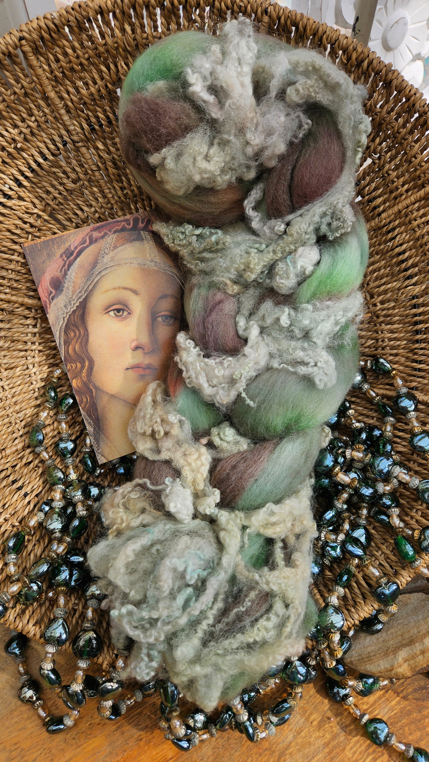 Botticelli Inspired Signature Art Roving - Madonna Portrait Collection MAC102 - 3.7 oz