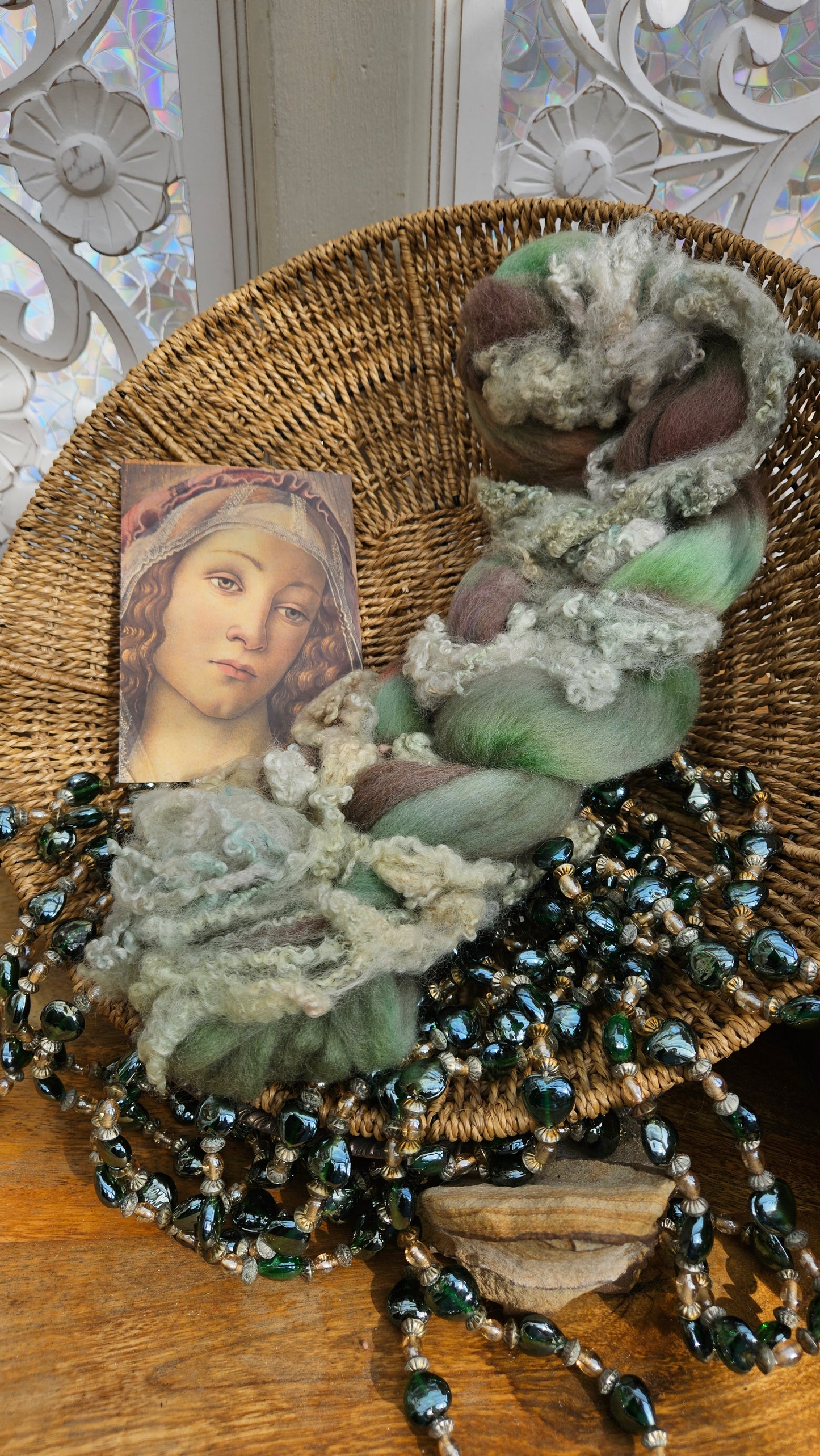 Botticelli Inspired Signature Art Roving - Madonna Portrait Collection MAC102 - 3.7 oz