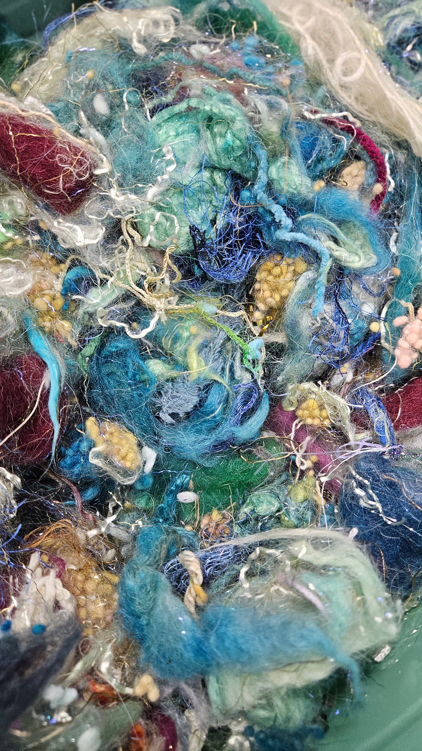Peace Bringing Back Abundance - Louvre Fiber Art Texture Blend 3 ounces