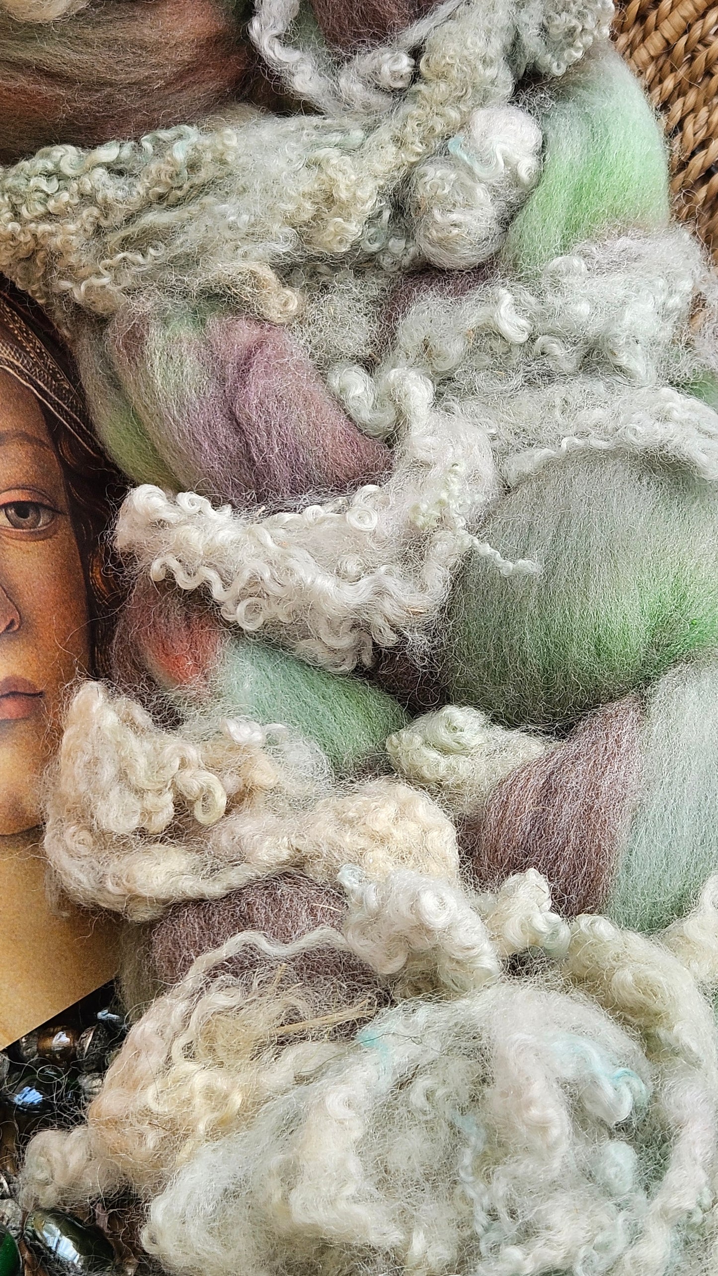Botticelli Inspired Signature Art Roving - Madonna Portrait Collection MAC102 - 3.7 oz